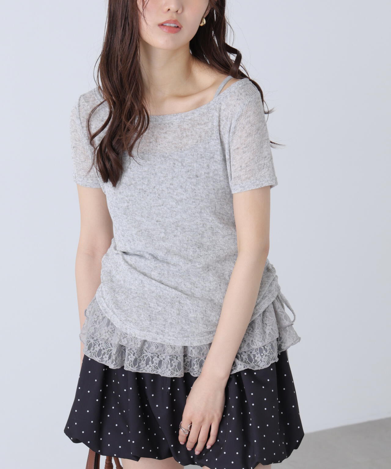 162cm 着用サイズ:FR