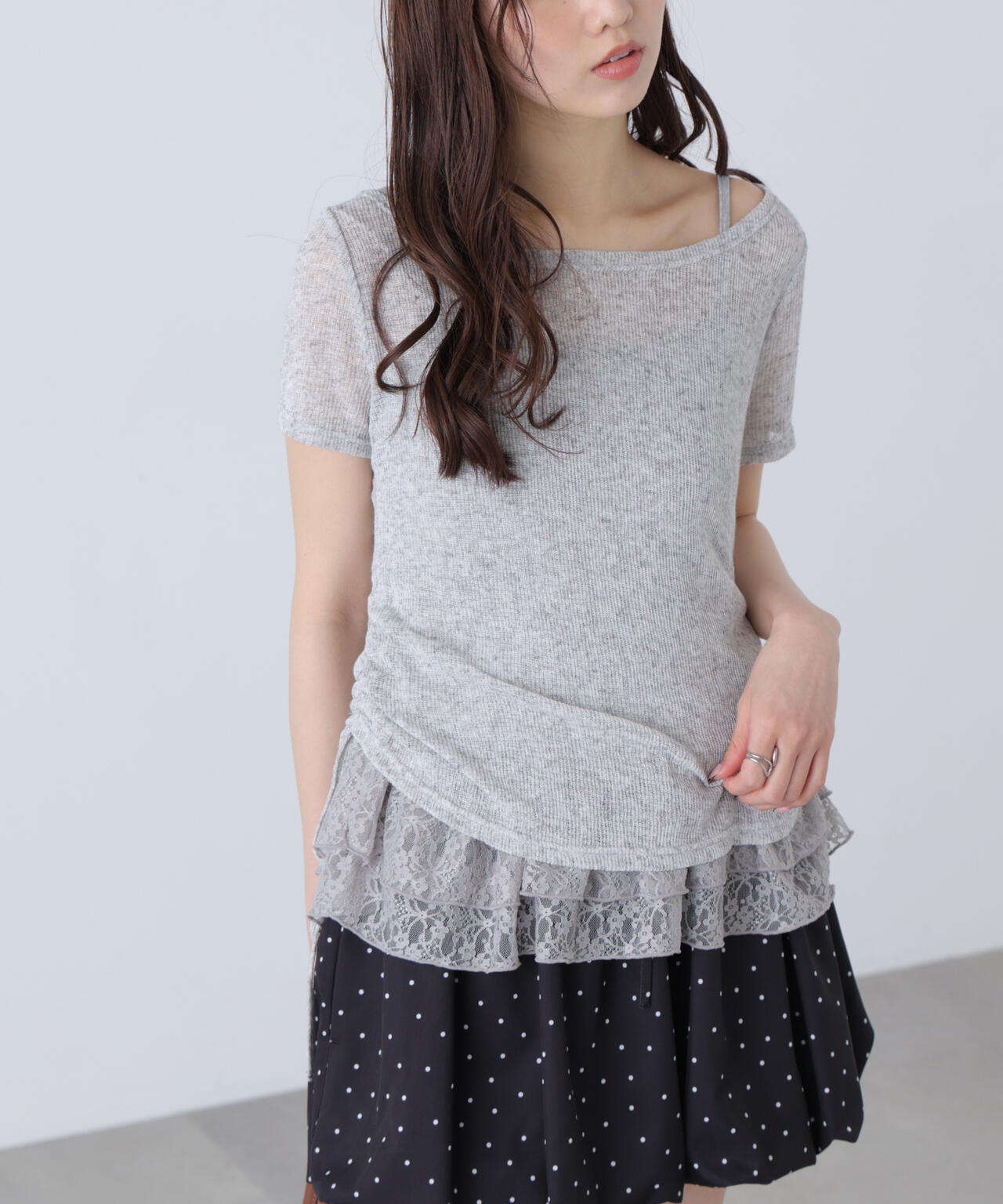 162cm 着用サイズ:FR