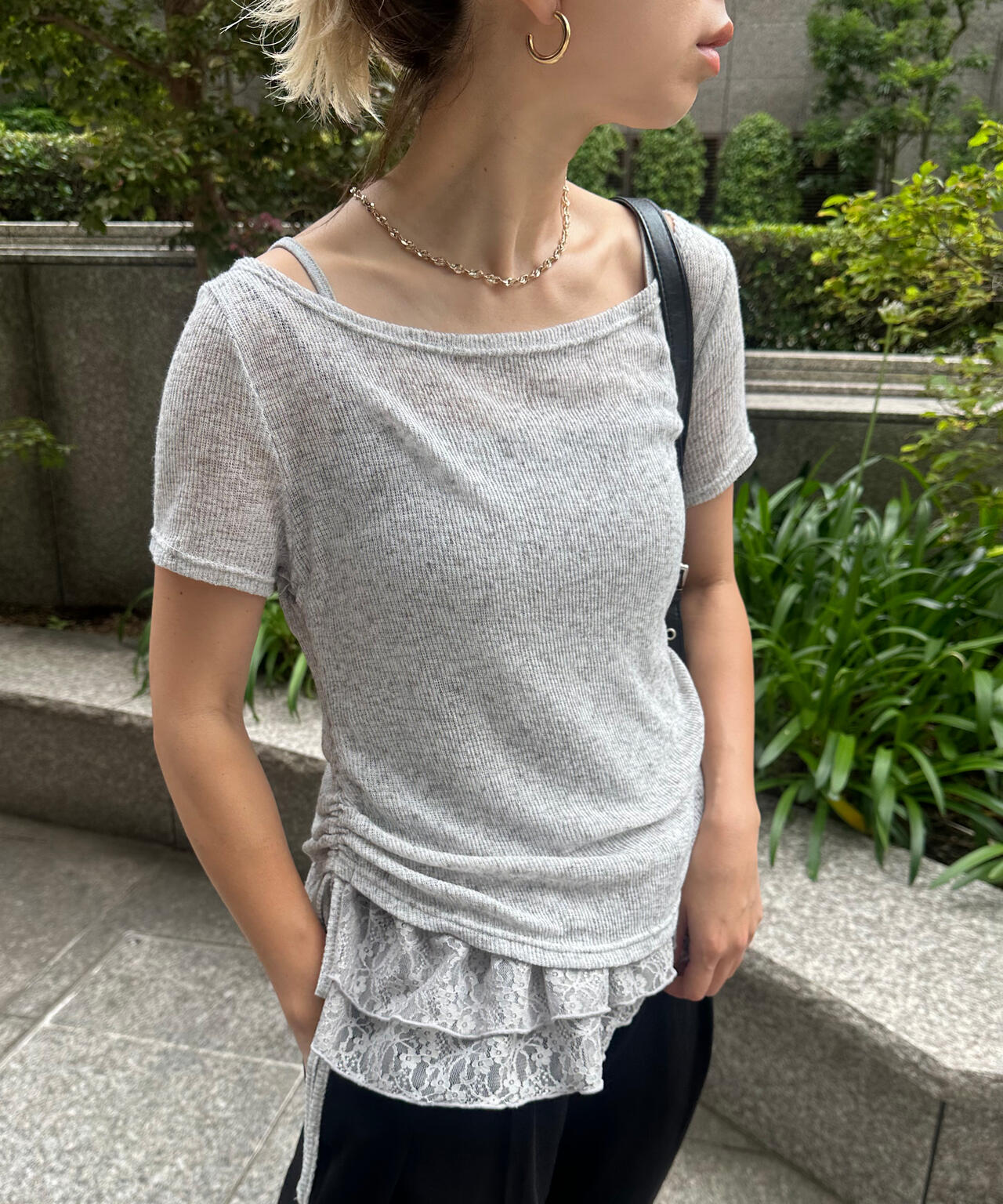 162cm 着用サイズ:FR