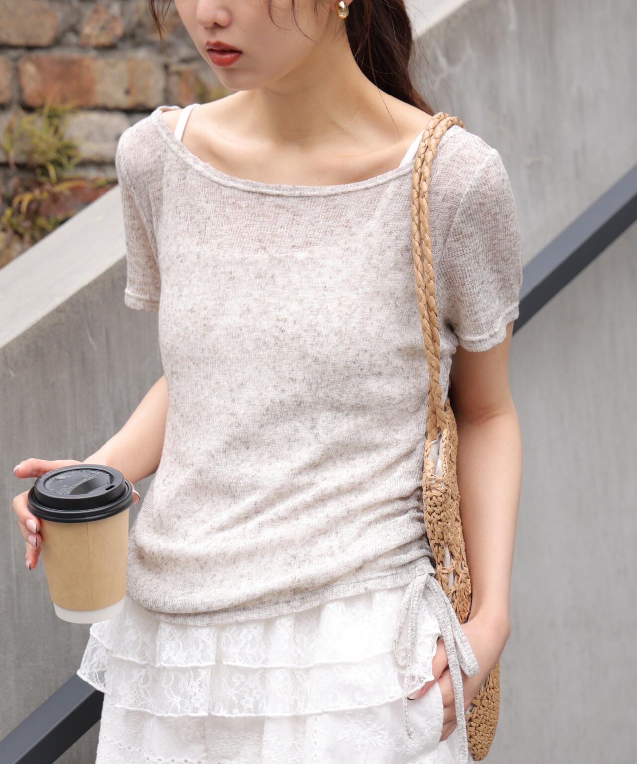 162cm 着用サイズ:FR