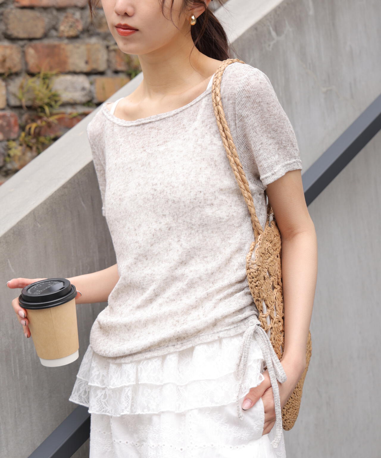 162cm 着用サイズ:FR