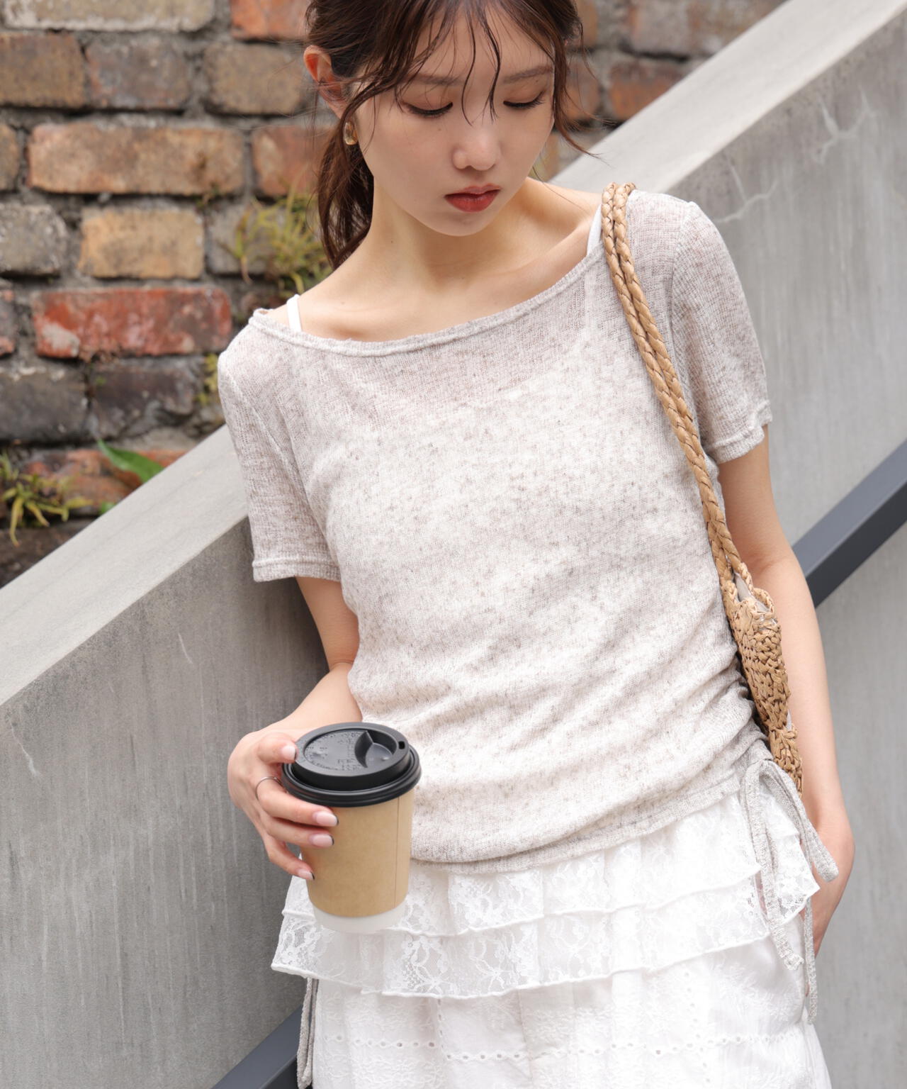 162cm 着用サイズ:FR