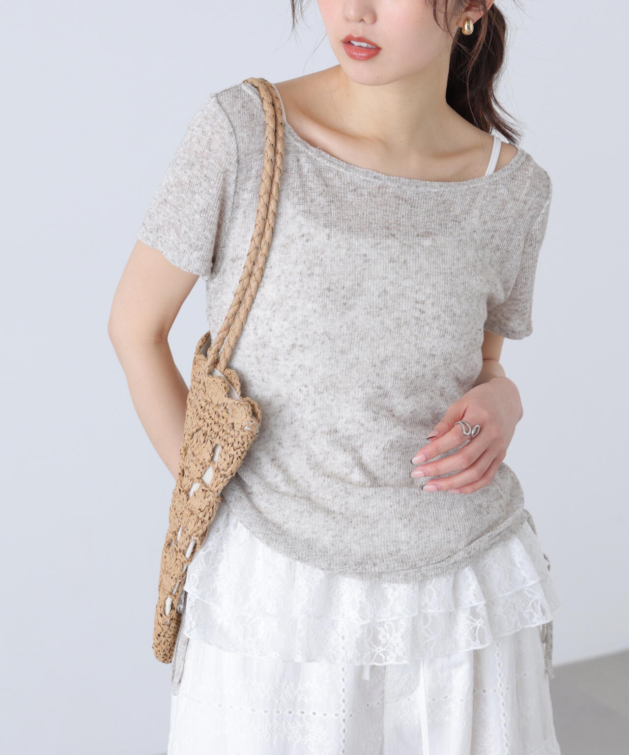 162cm 着用サイズ:FR