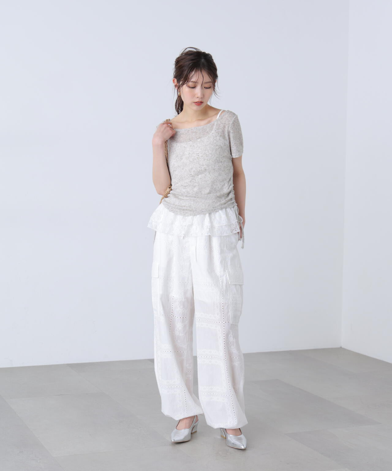 162cm 着用サイズ:FR