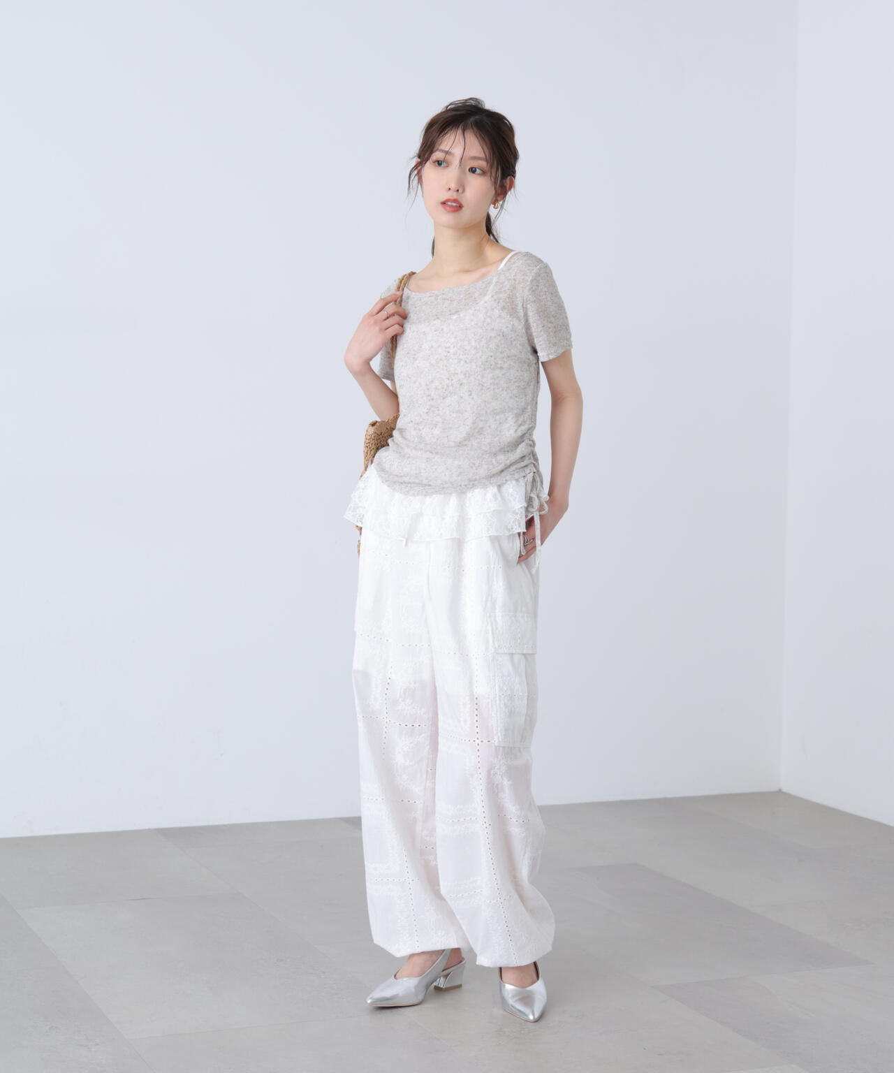 162cm 着用サイズ:FR