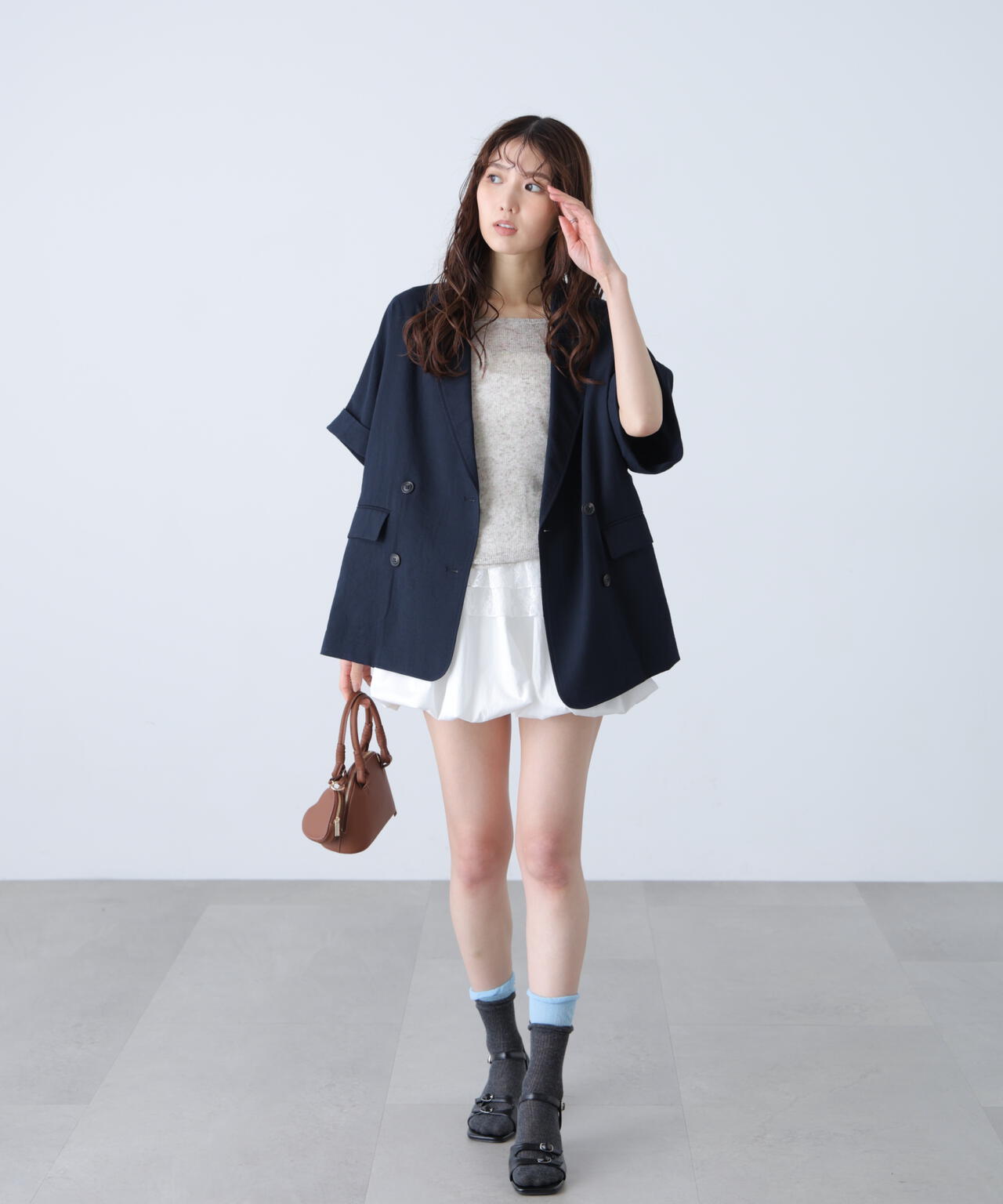 162cm 着用サイズ:FR