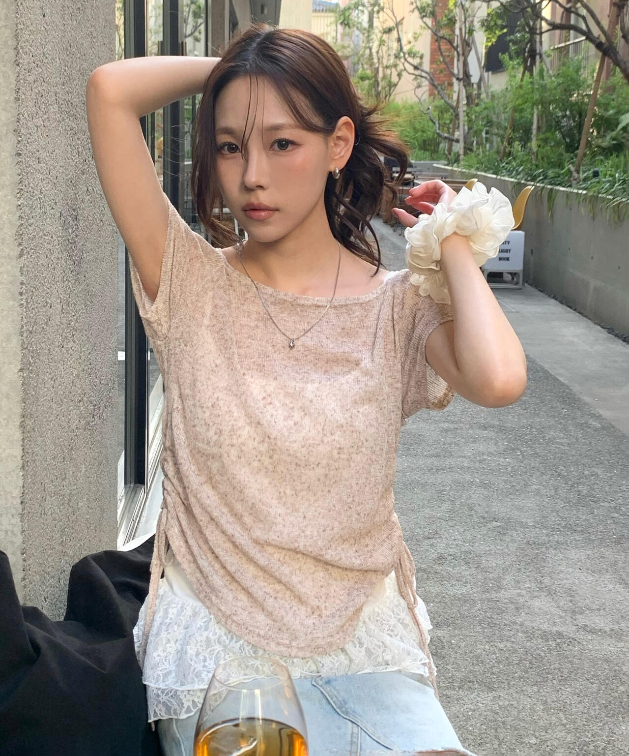 162cm 着用サイズ:FR