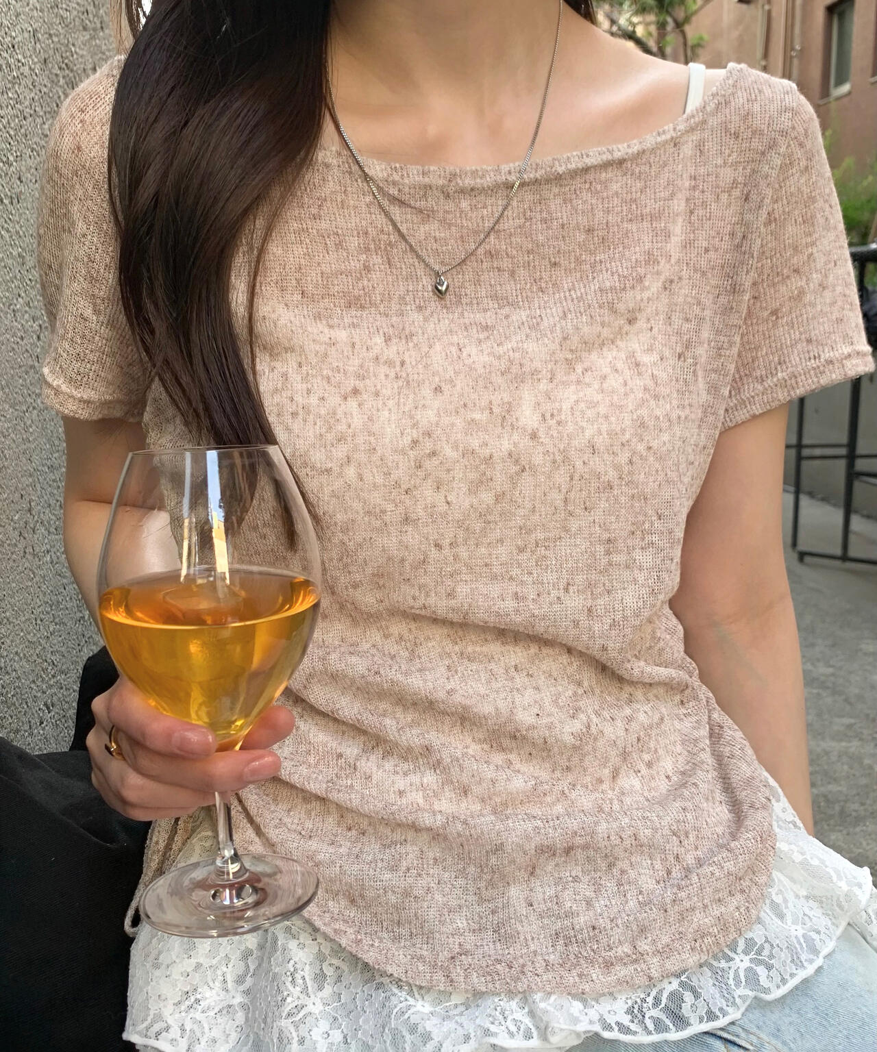 162cm 着用サイズ:FR