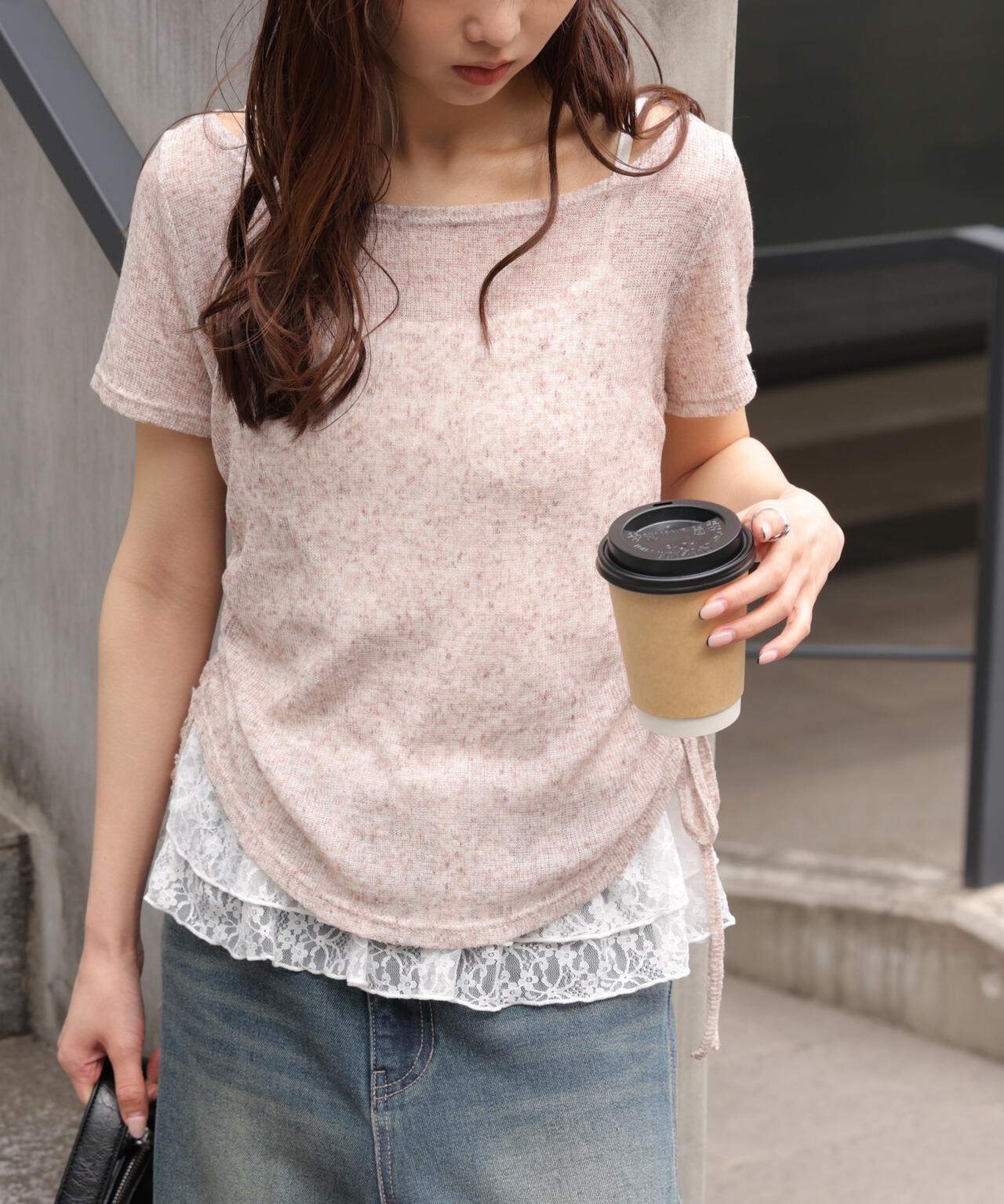 162cm 着用サイズ:FR