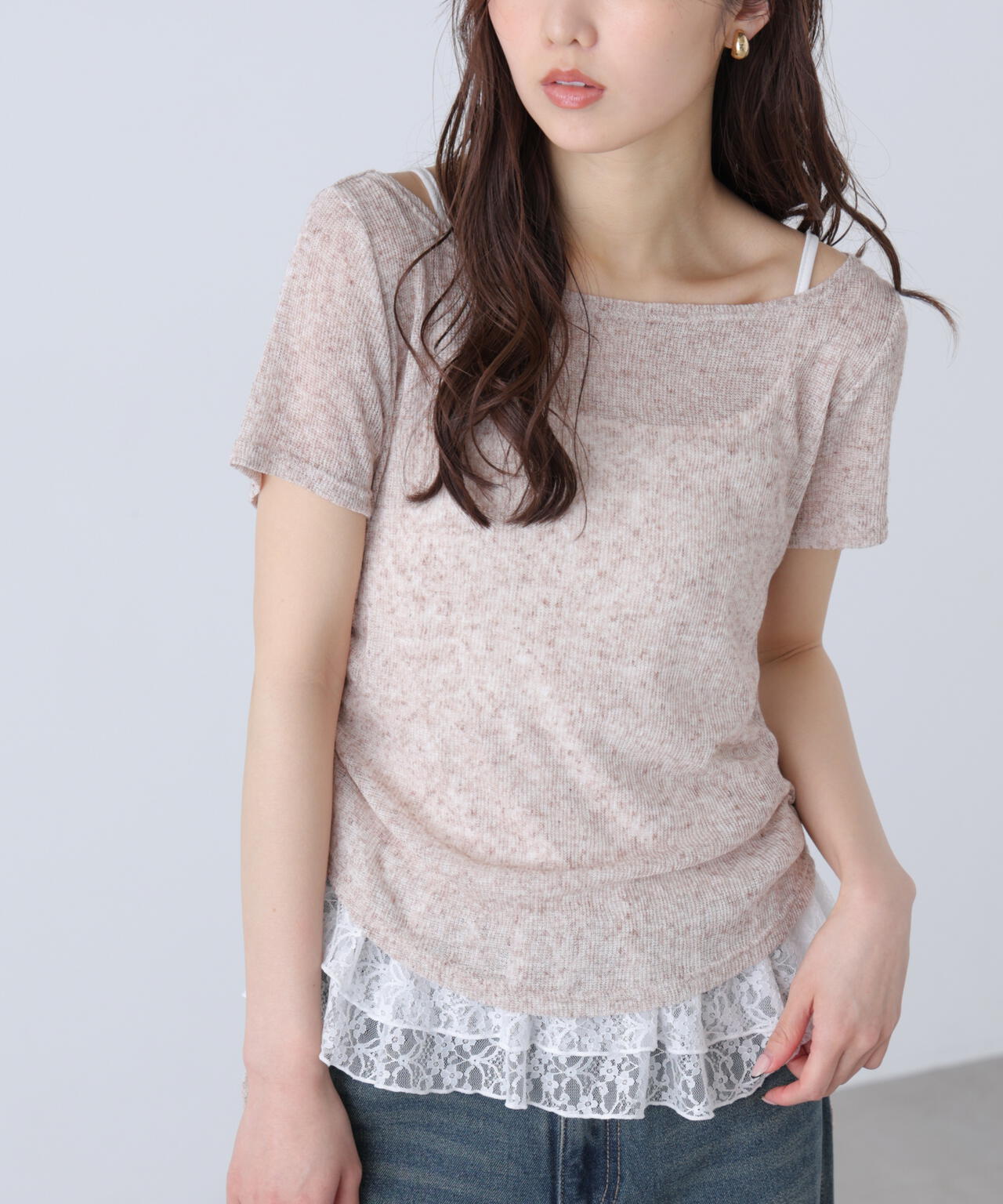 162cm 着用サイズ:FR