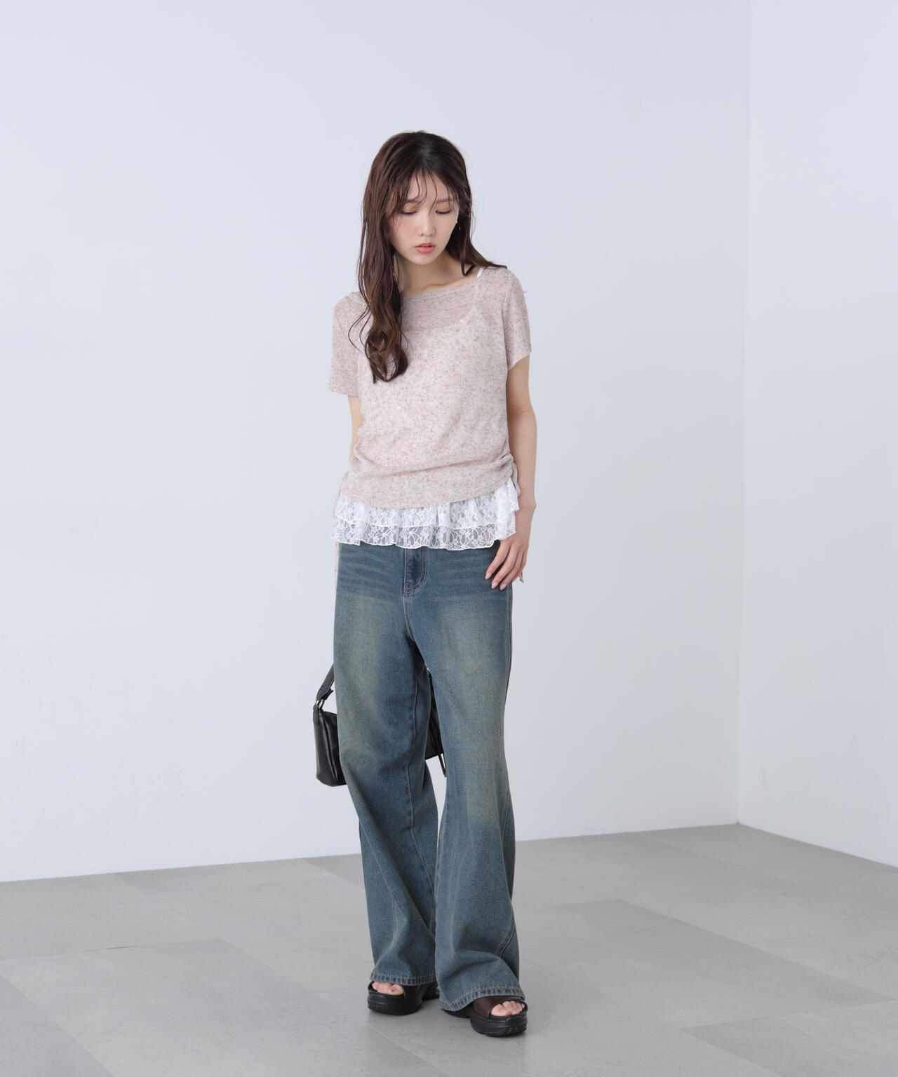 162cm 着用サイズ:FR