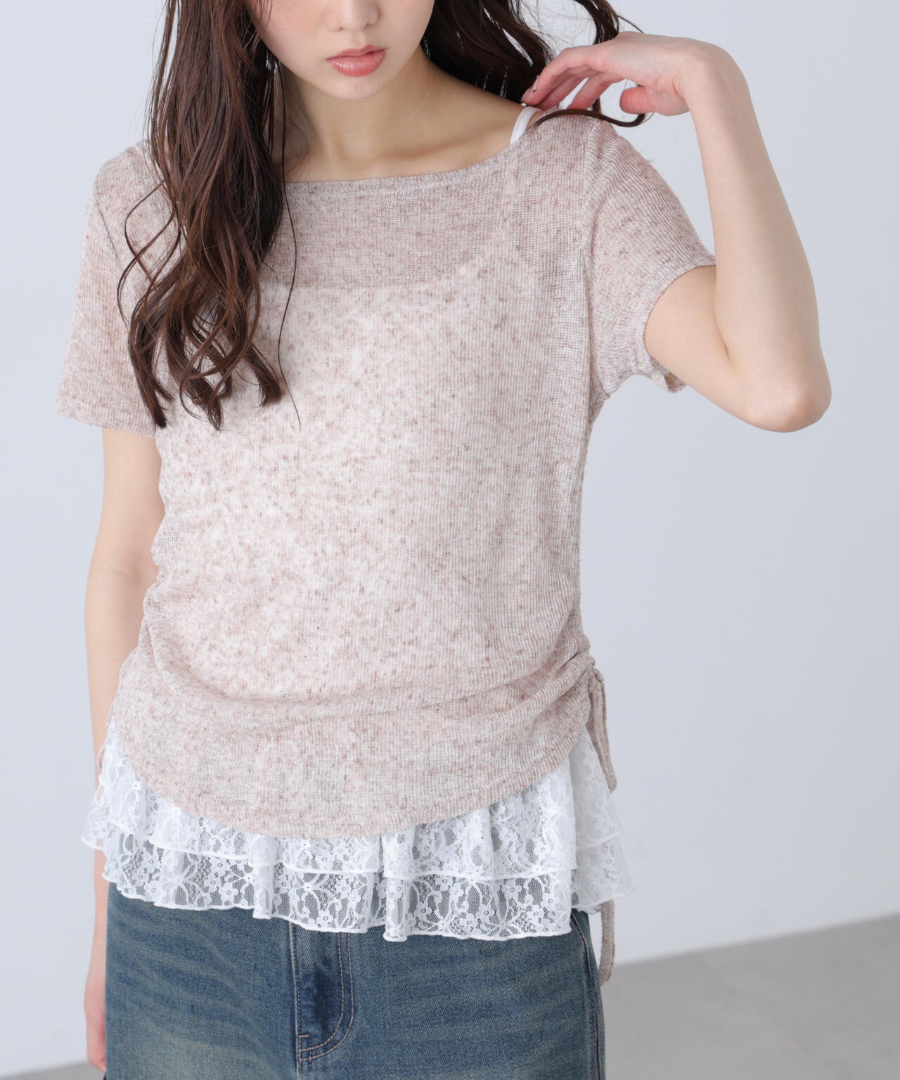 162cm 着用サイズ:FR