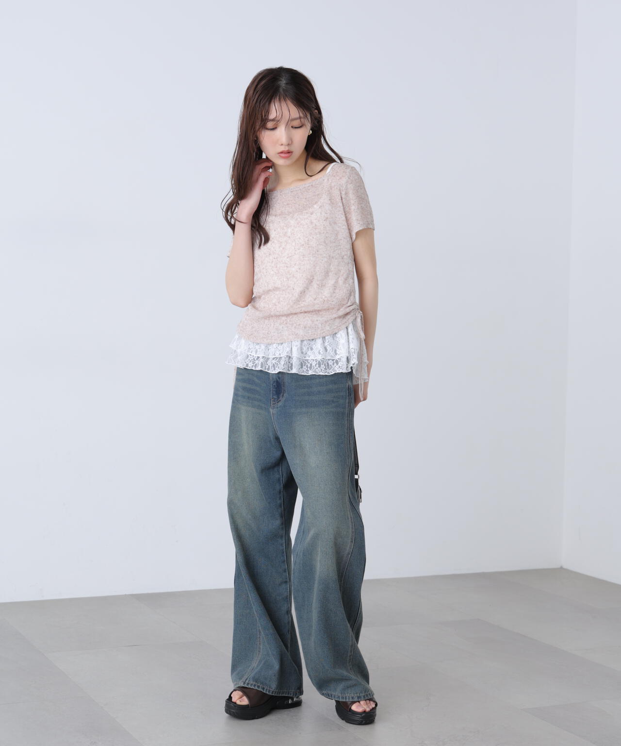 162cm 着用サイズ:FR