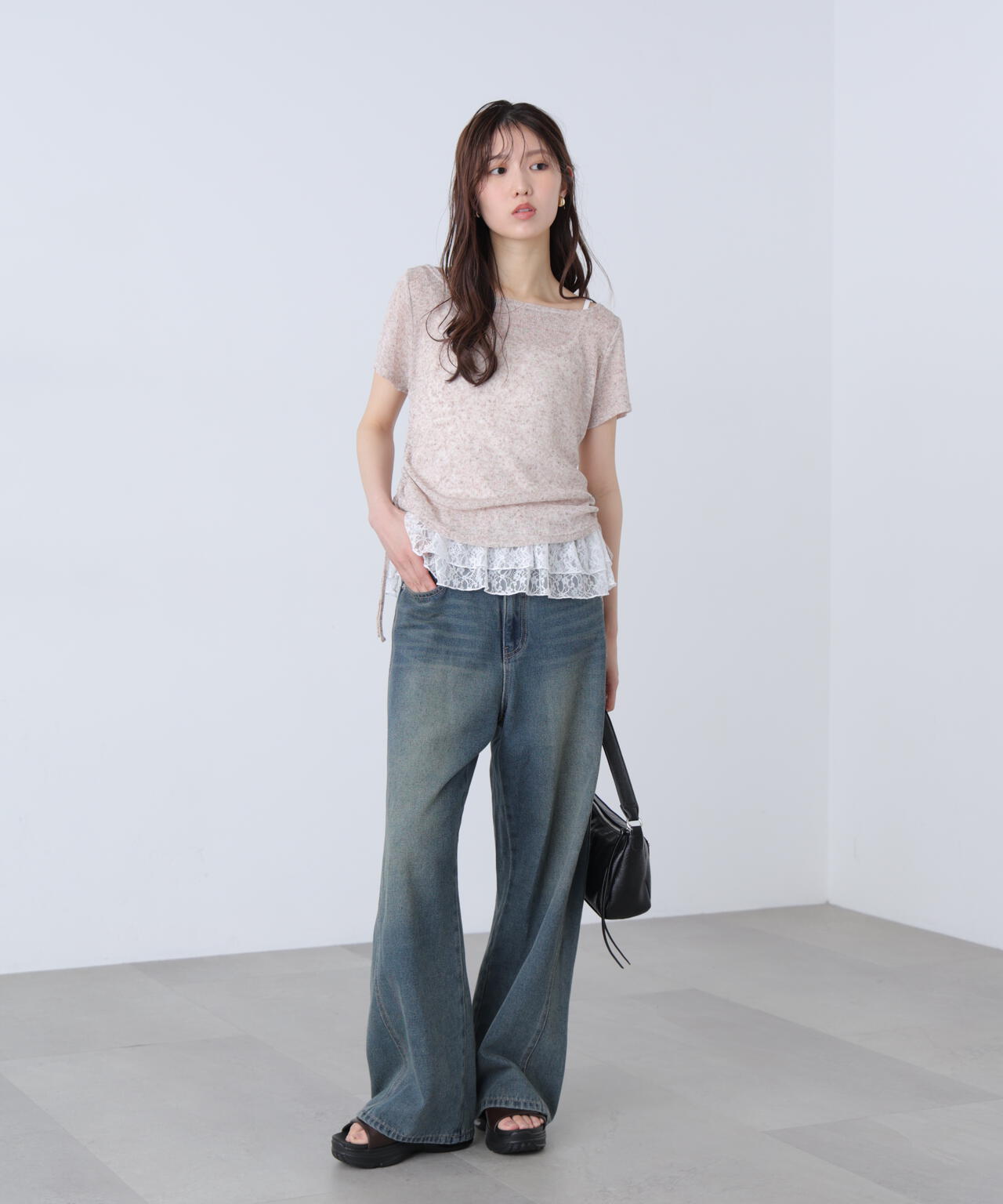 162cm 着用サイズ:FR