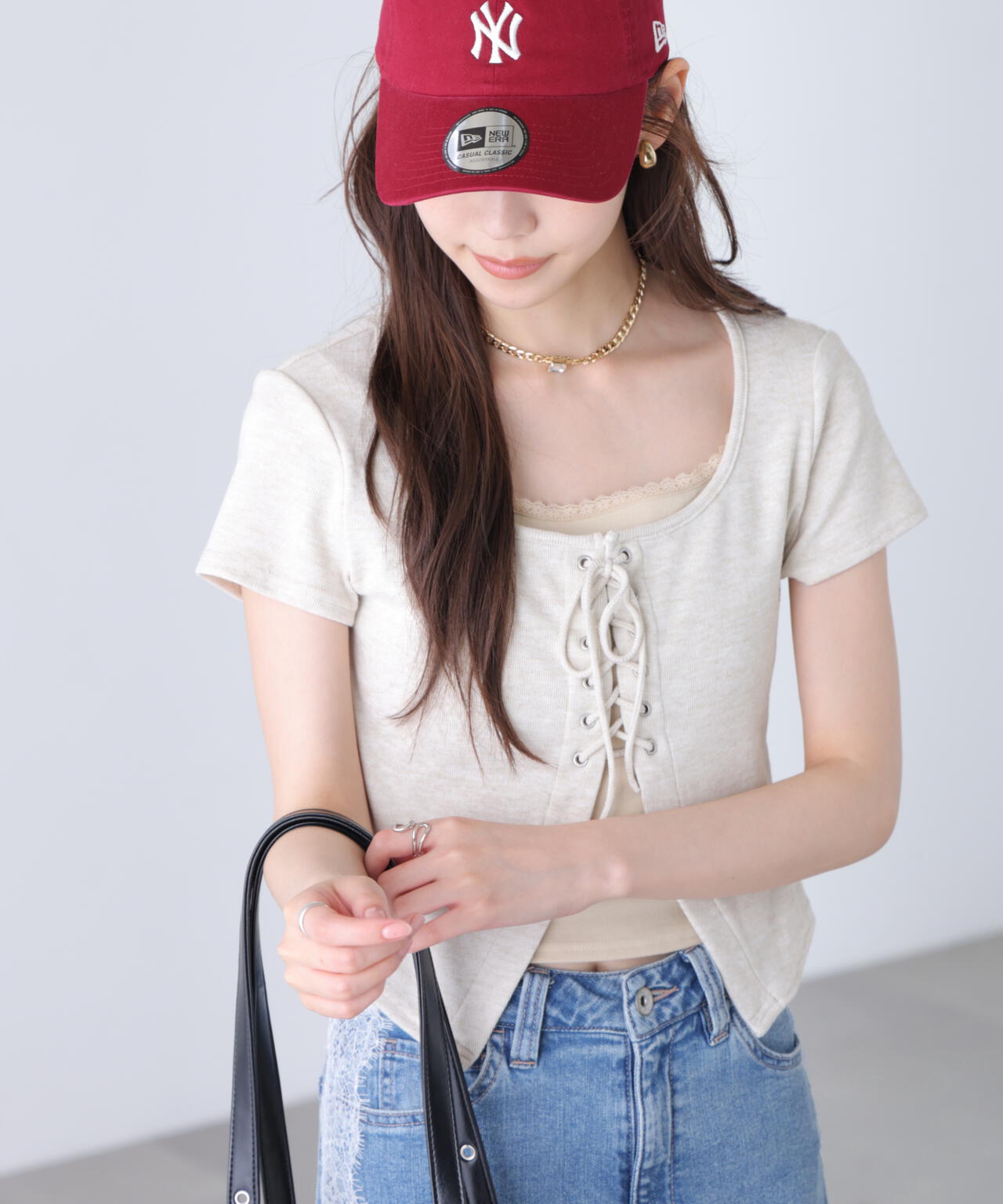 162cm 着用サイズ:FR