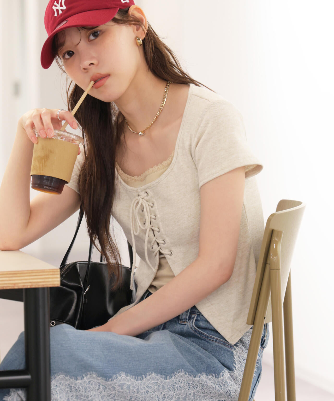162cm 着用サイズ:FR