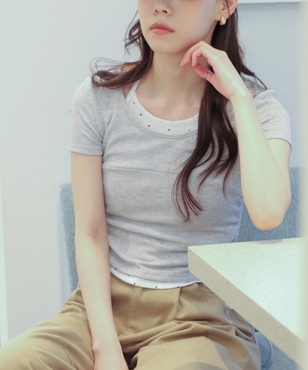 164cm 着用サイズ:FR
