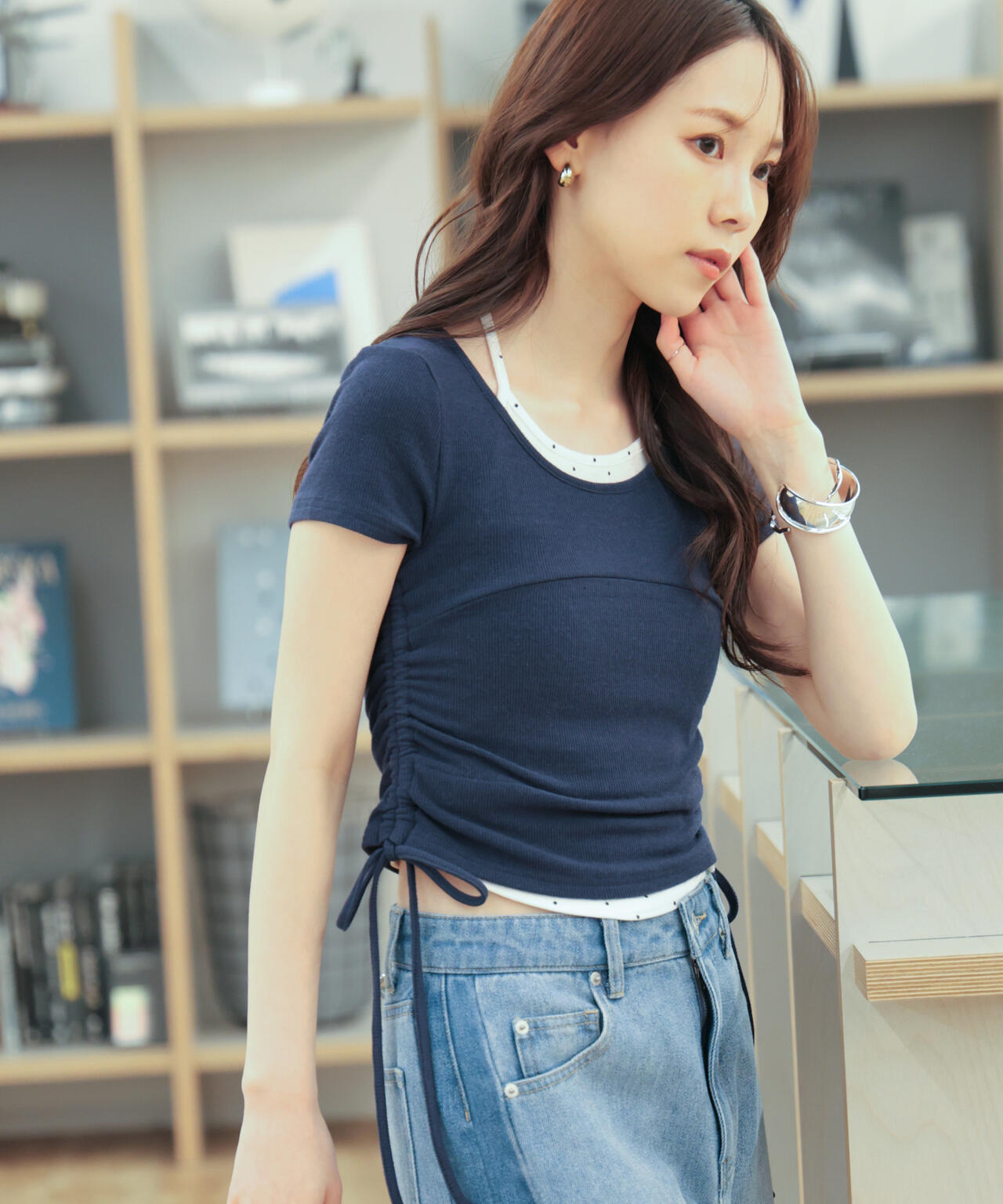 164cm 着用サイズ:FR