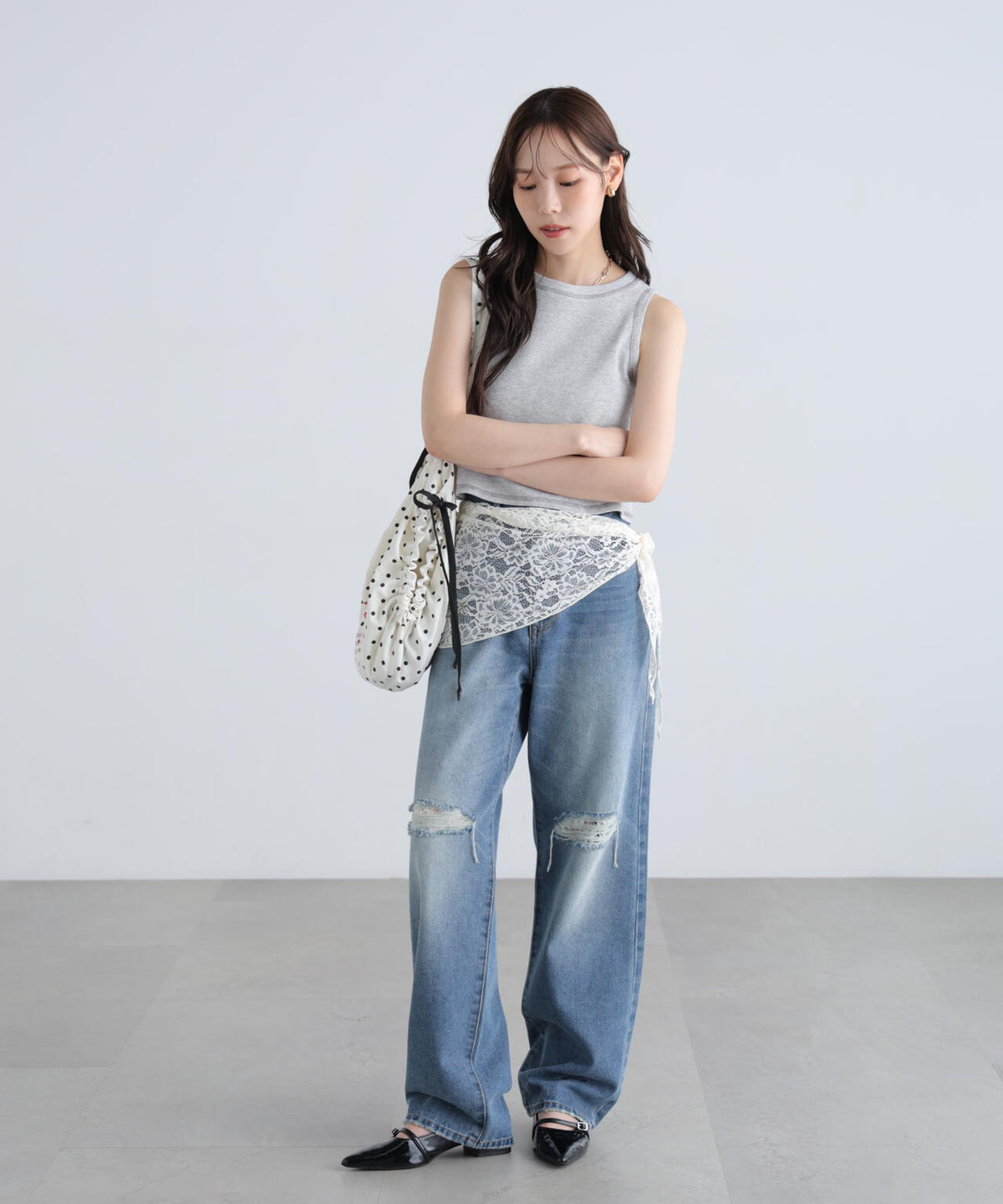 164cm 着用サイズ:FR