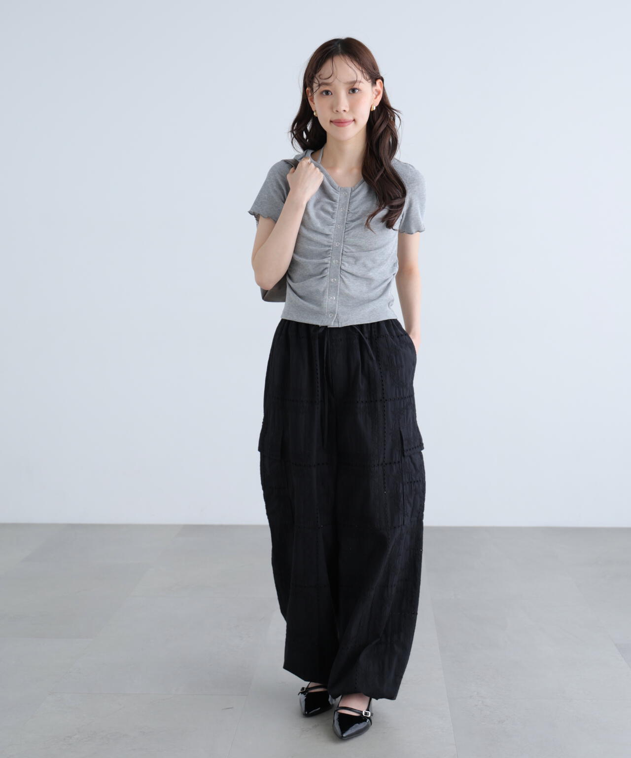164cm 着用サイズ:FR