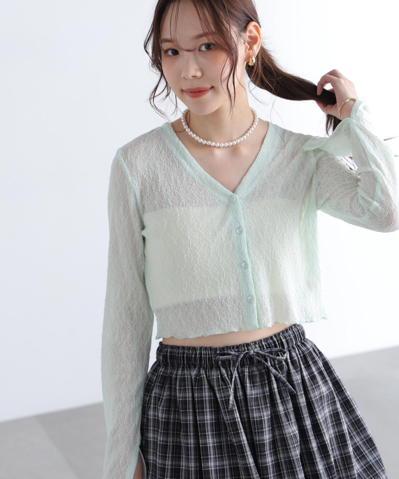 164cm 着用サイズ:FR