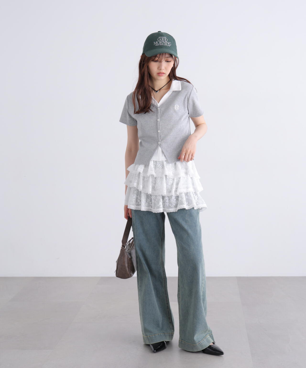 162cm 着用サイズ:FR
