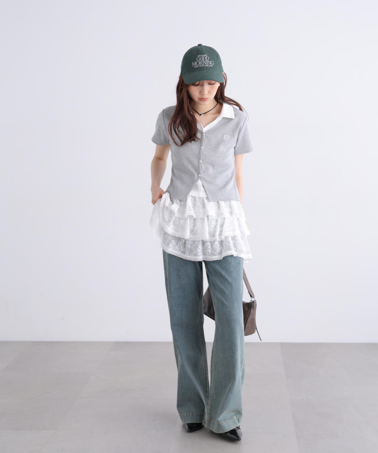 162cm 着用サイズ:FR