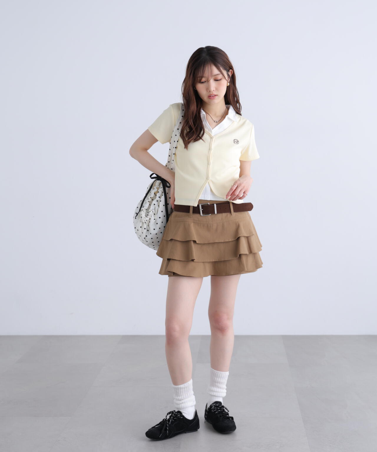 162cm 着用サイズ:FR