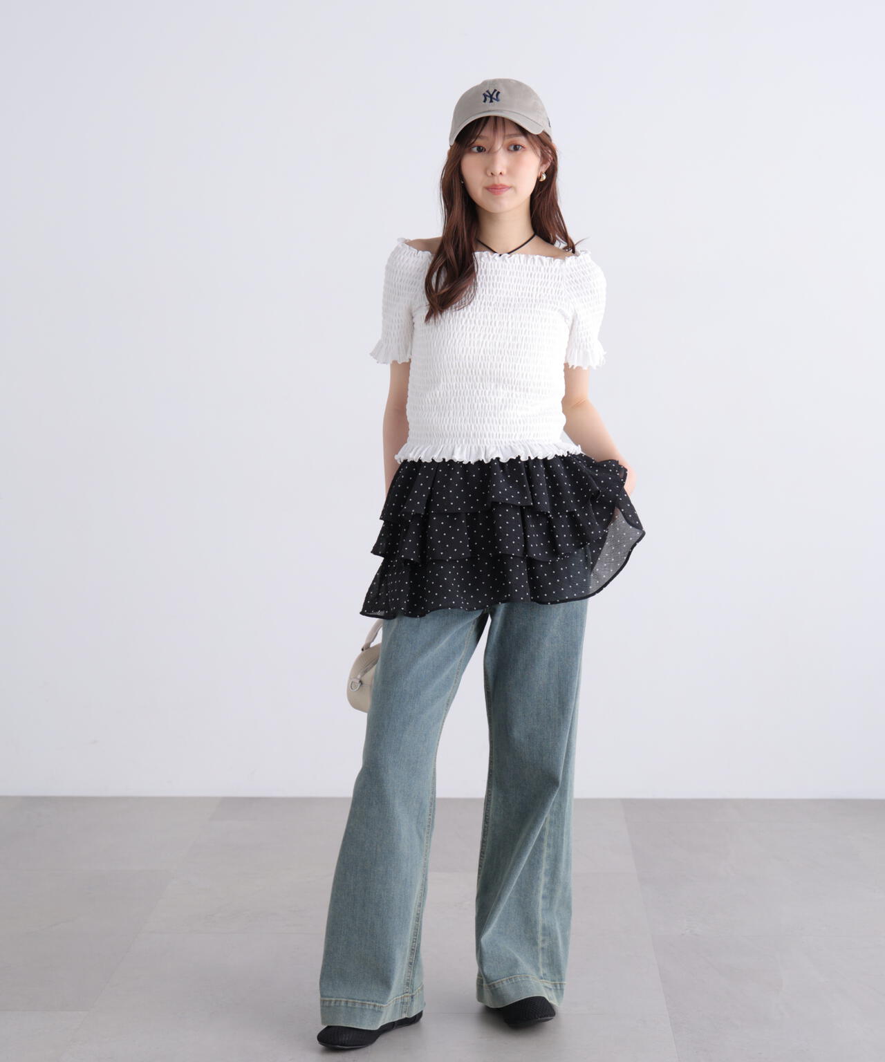 162cm 着用サイズ:FR
