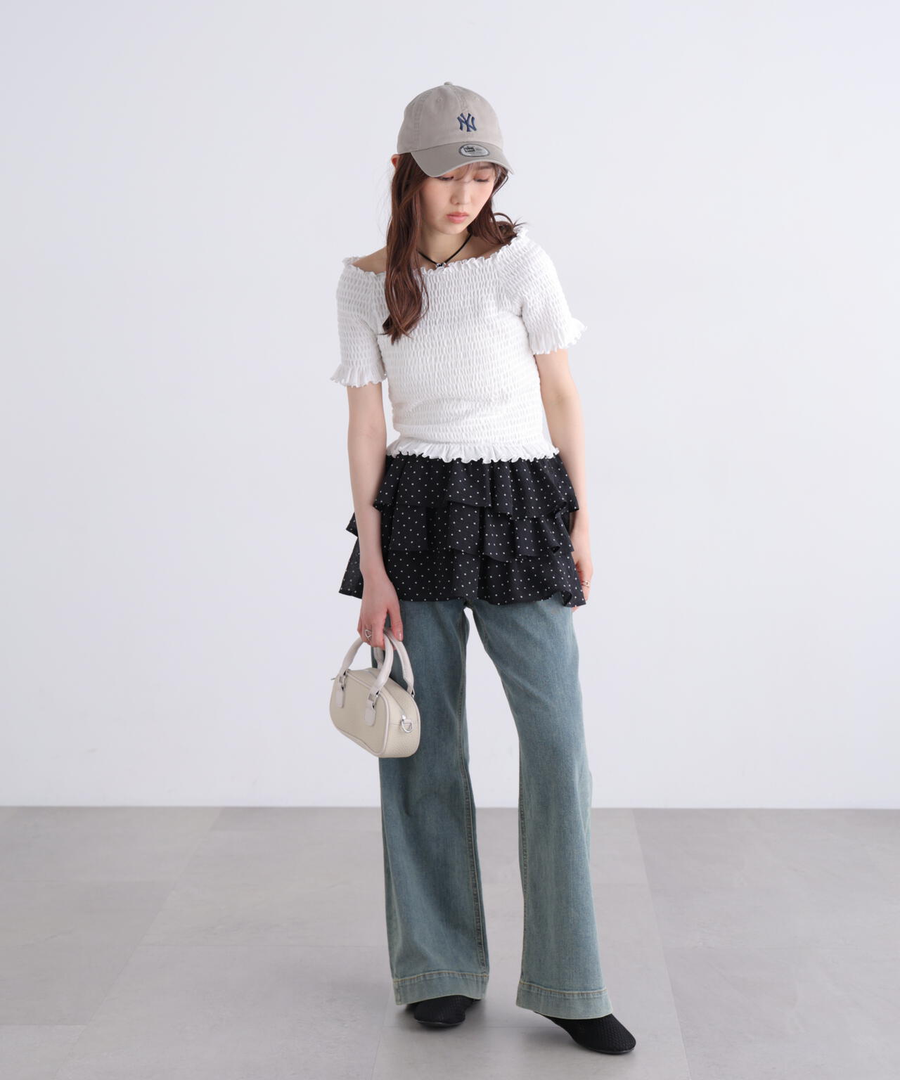 162cm 着用サイズ:FR