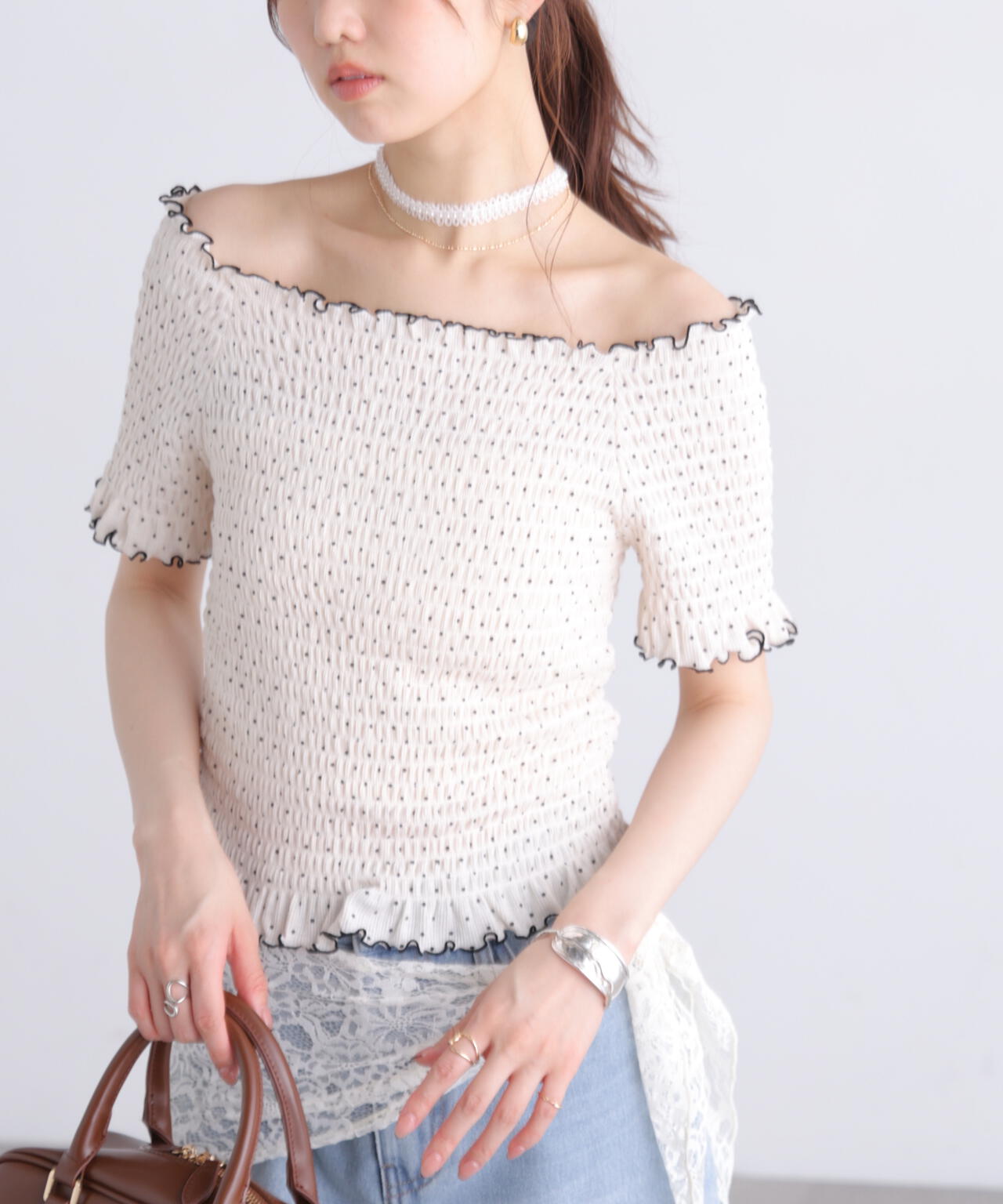 162cm 着用サイズ:FR