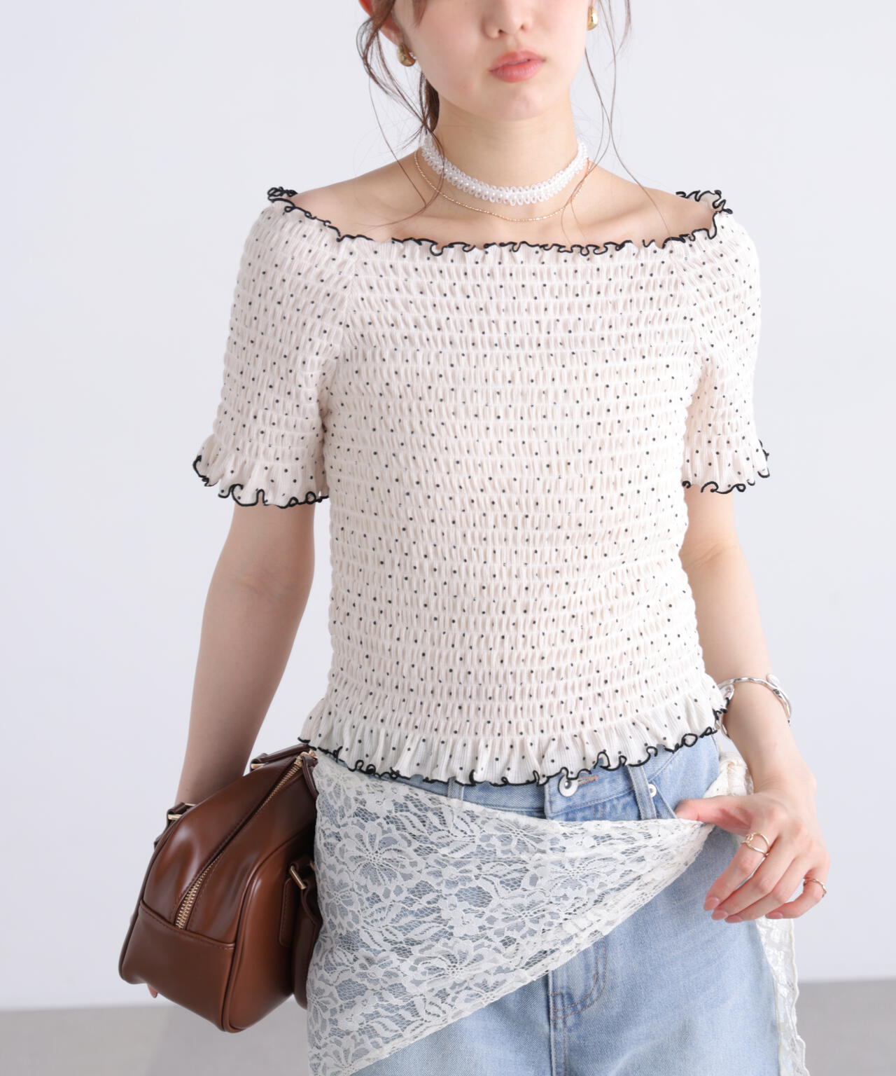 162cm 着用サイズ:FR