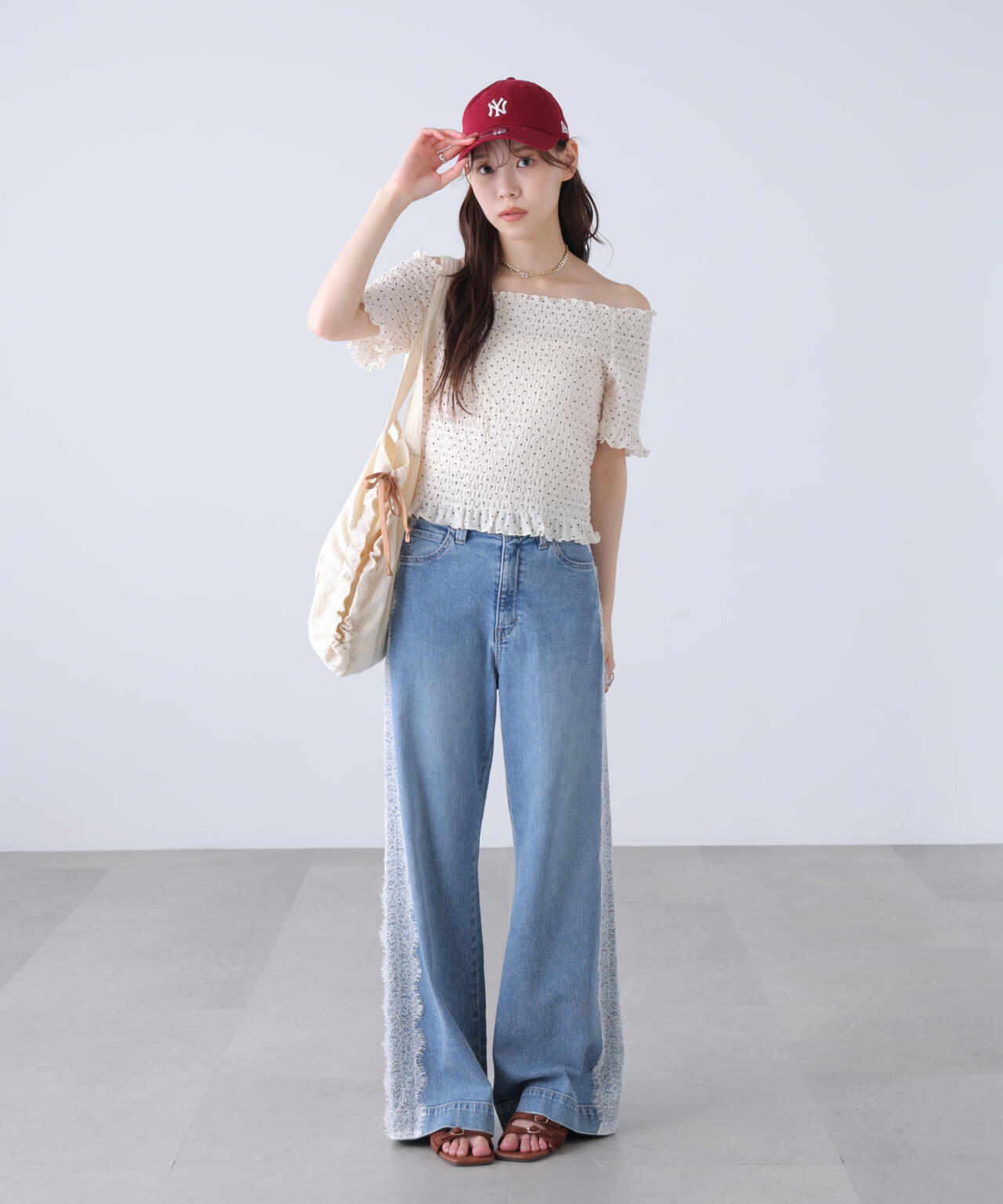 162cm 着用サイズ:FR