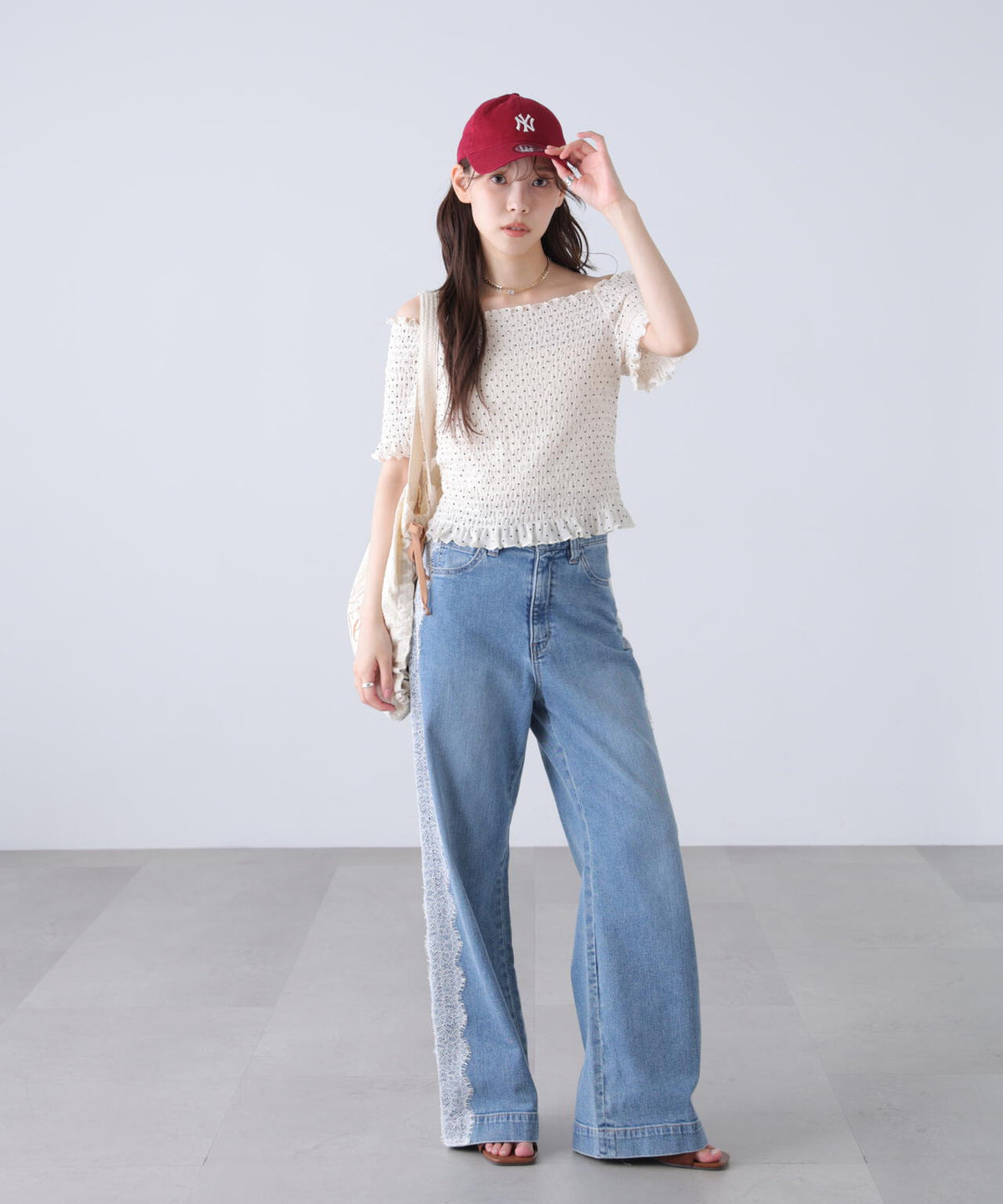 162cm 着用サイズ:FR