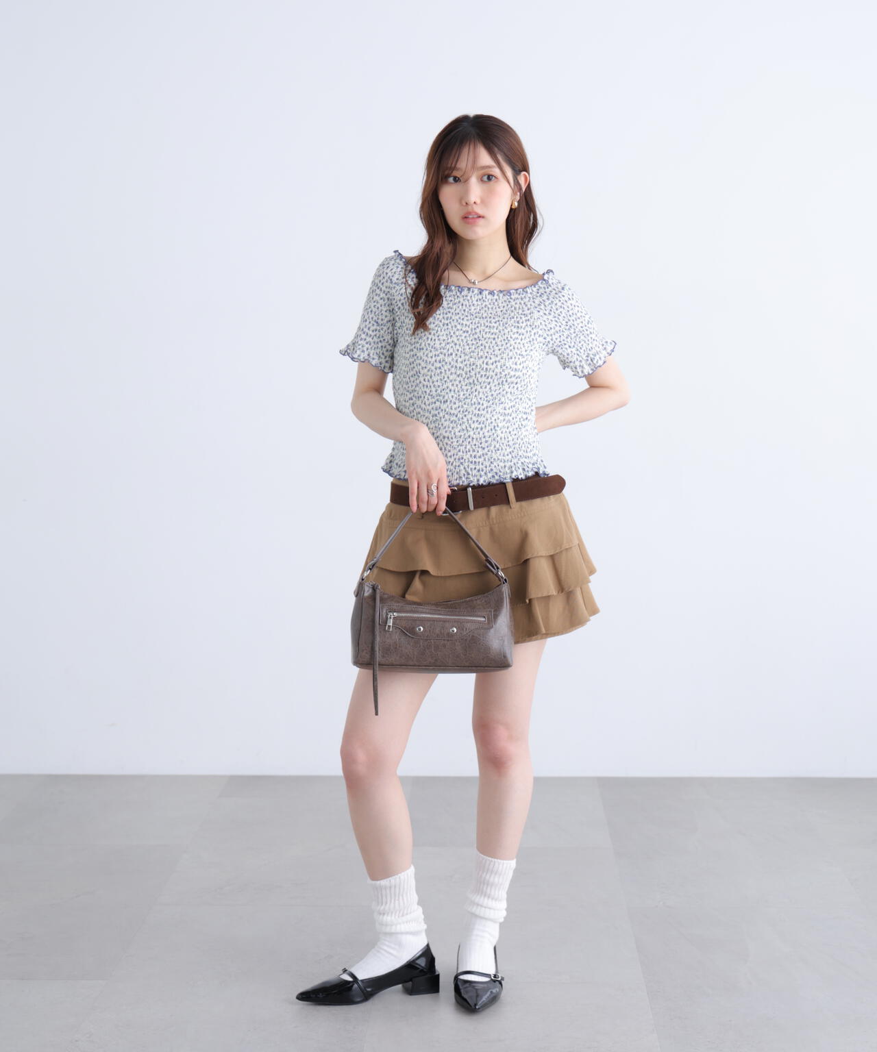 162cm 着用サイズ:FR