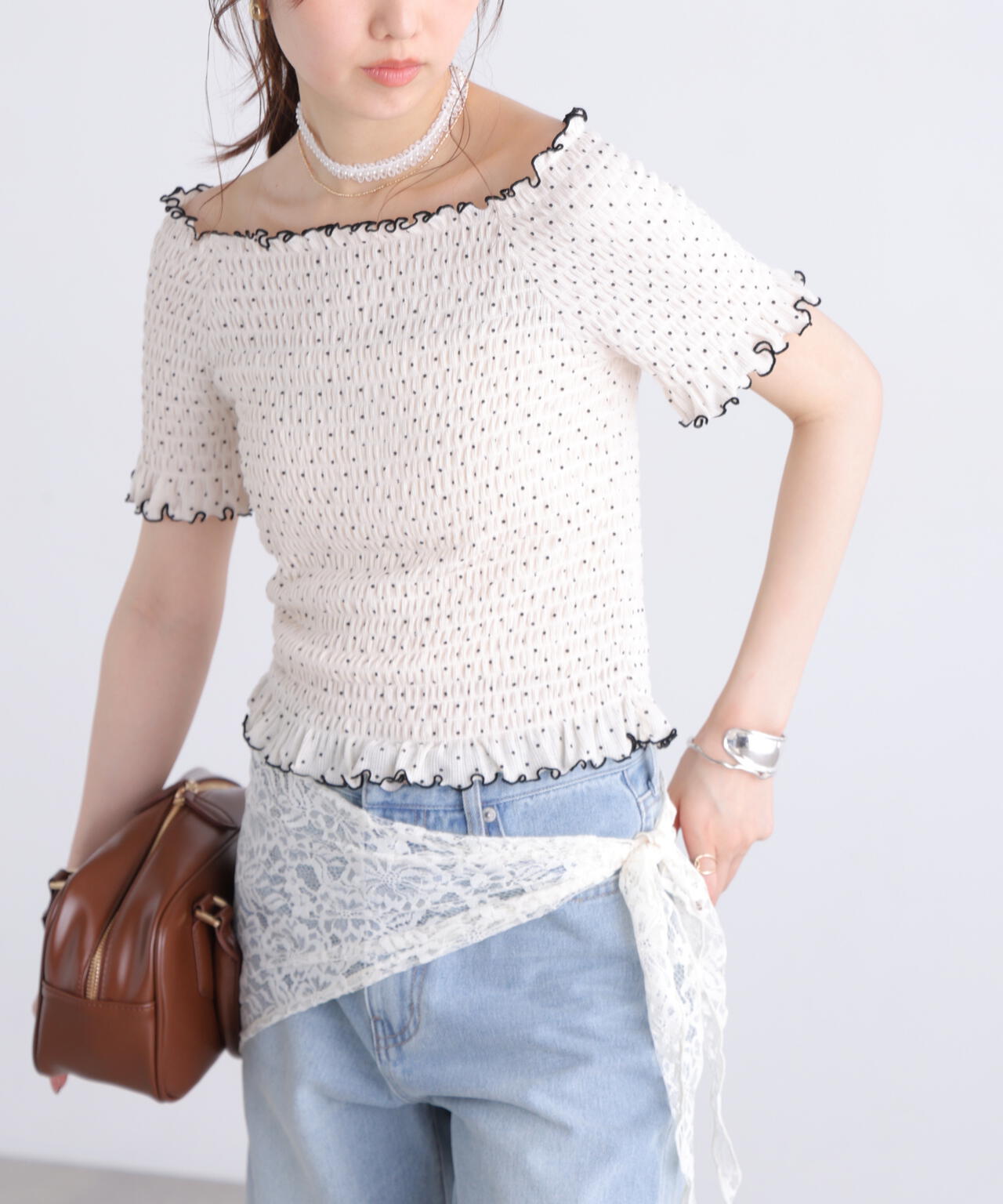 162cm 着用サイズ:FR