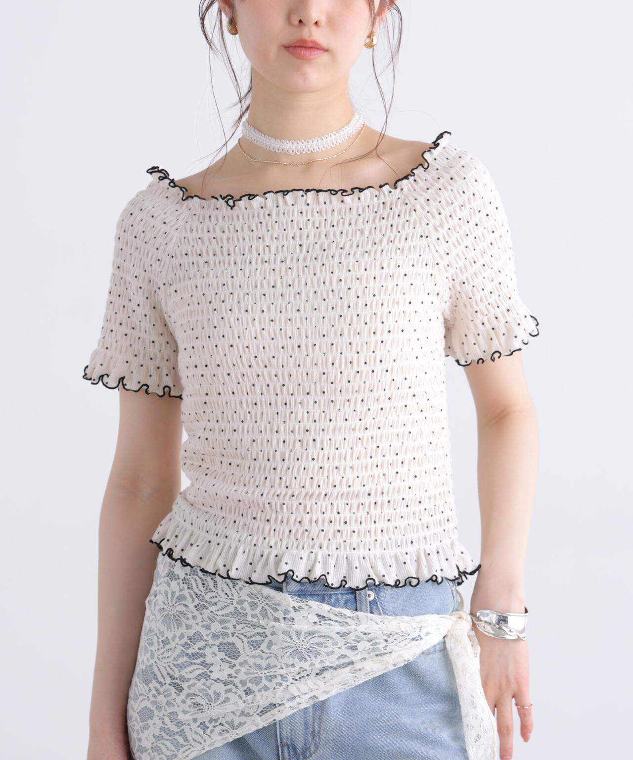 162cm 着用サイズ:FR