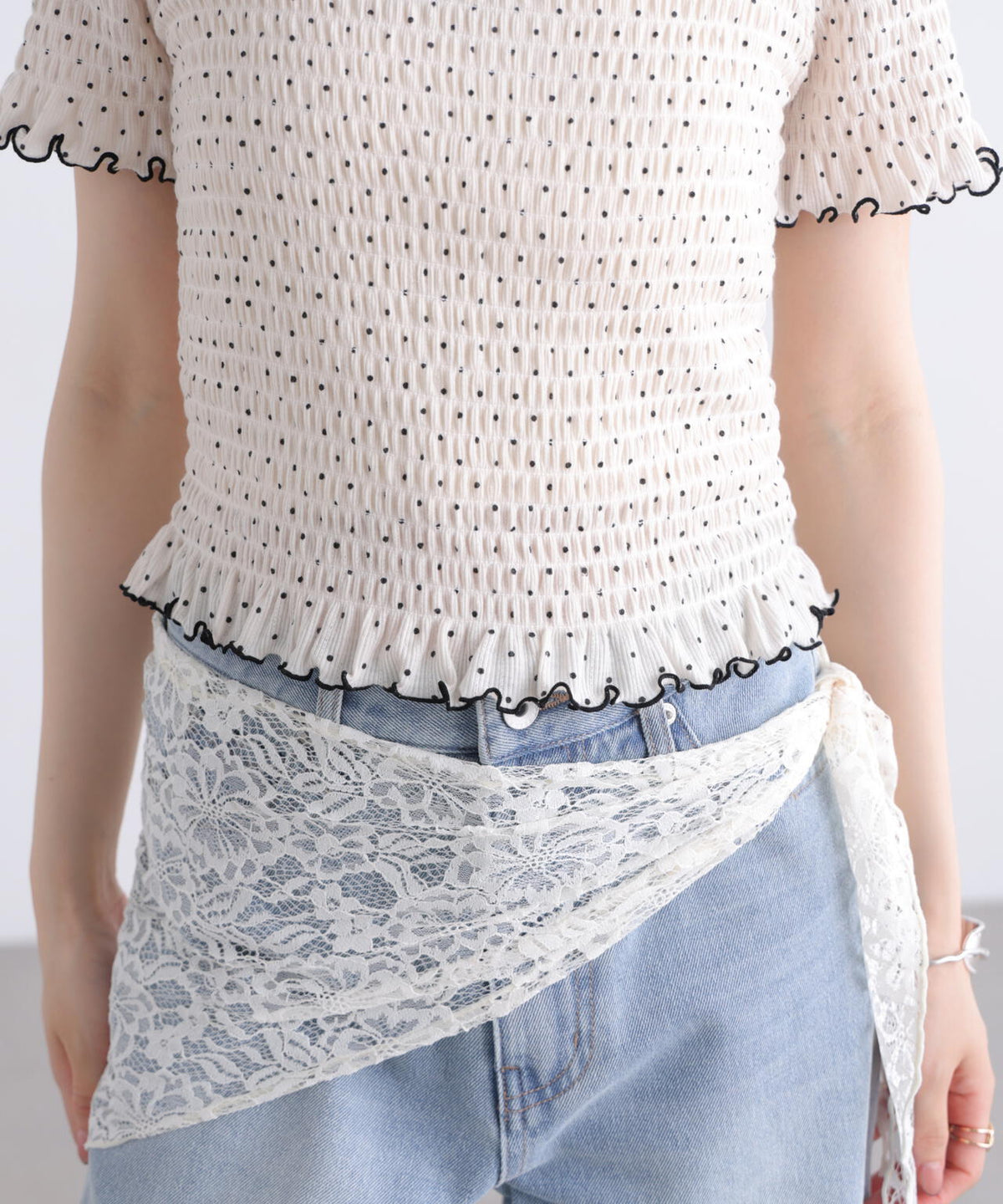 162cm 着用サイズ:FR
