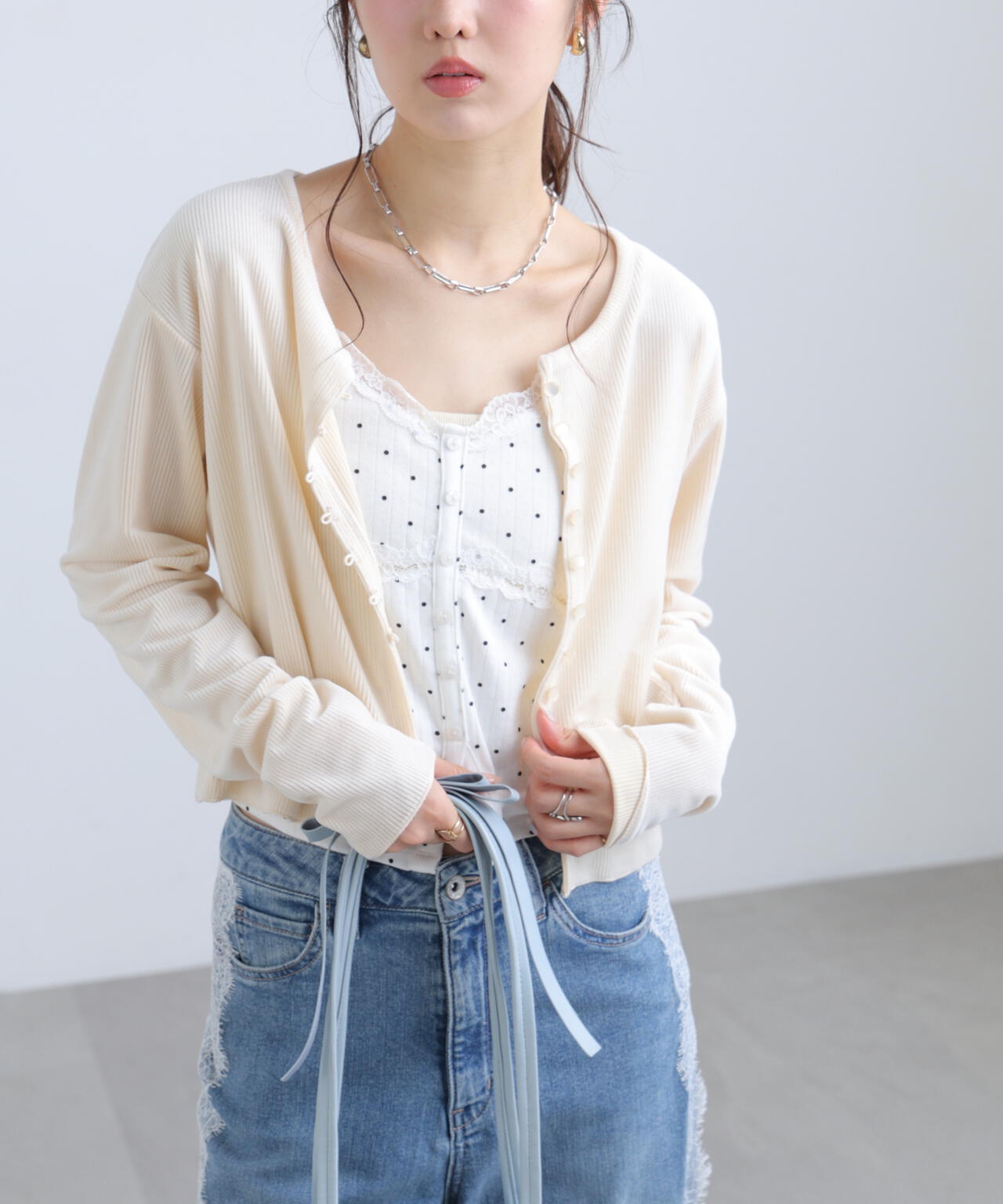 162cm 着用サイズ:FR