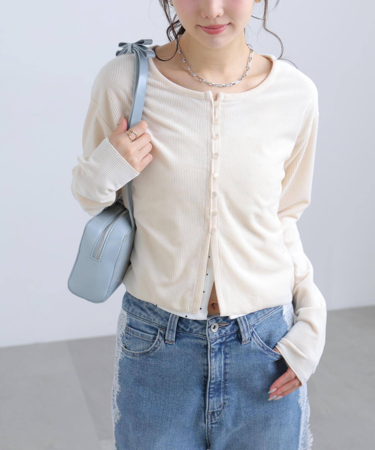 162cm 着用サイズ:FR