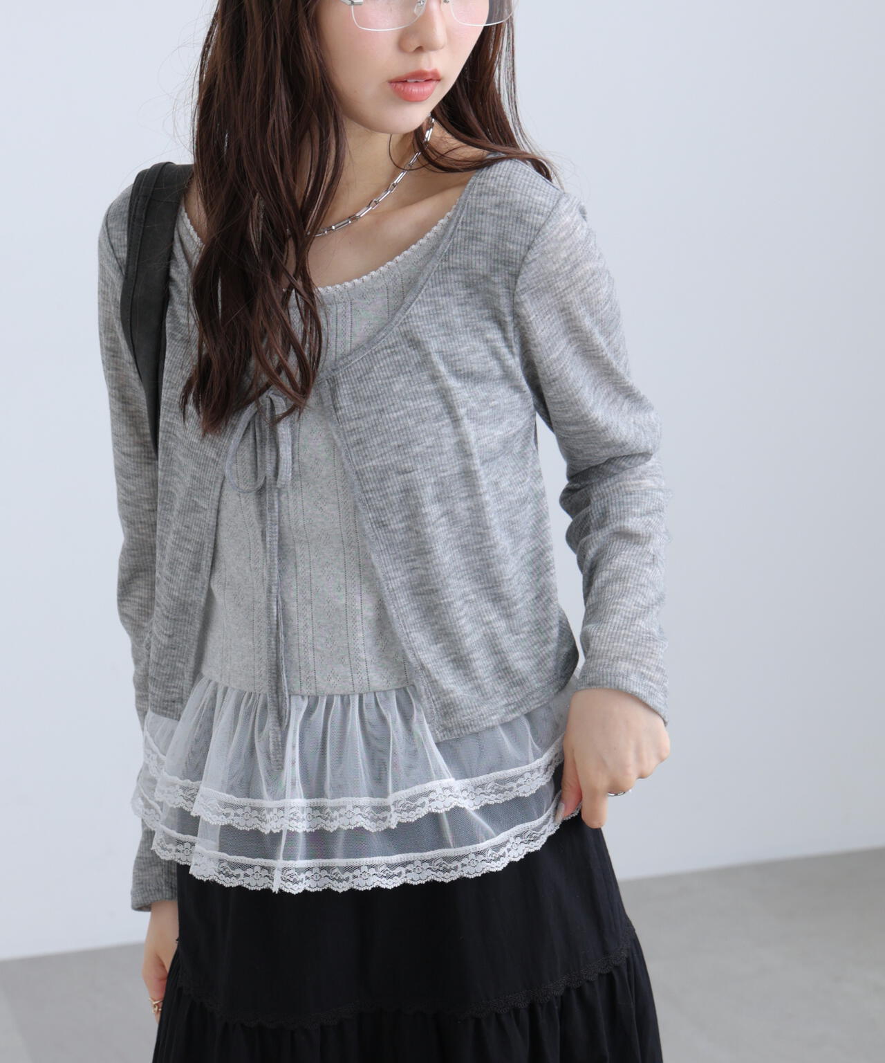 162cm 着用サイズ:FR
