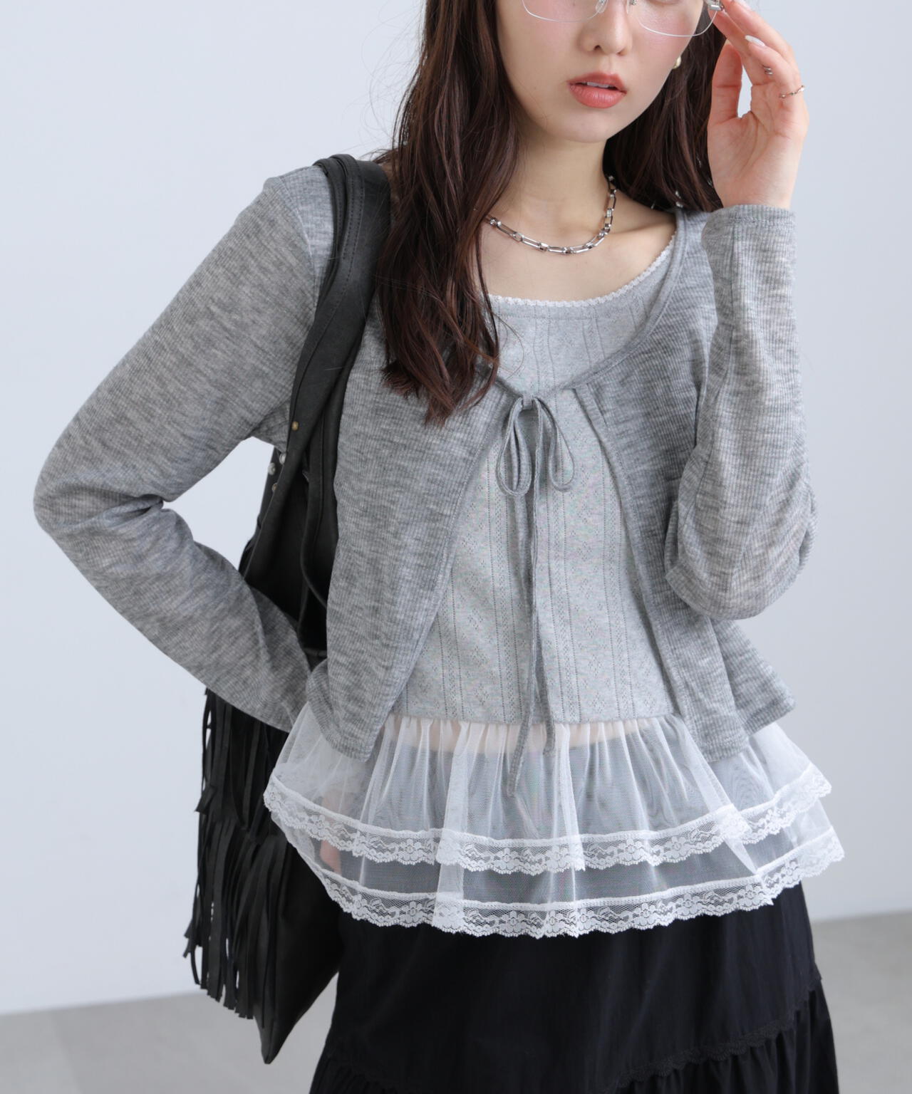 162cm 着用サイズ:FR