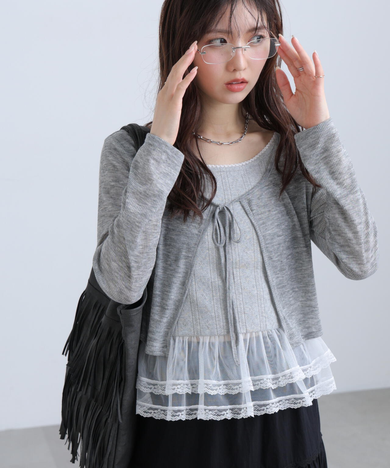 162cm 着用サイズ:FR