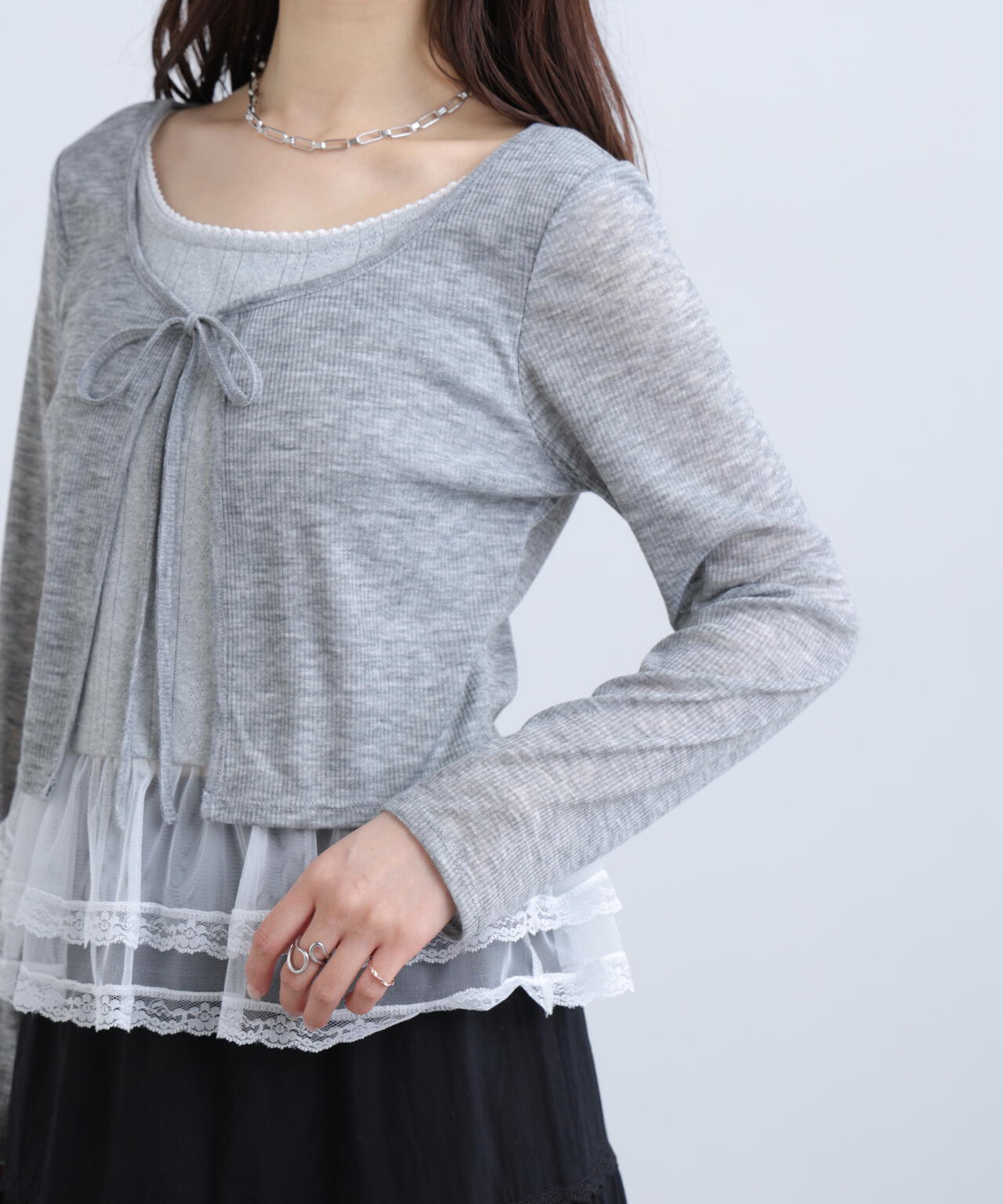 162cm 着用サイズ:FR