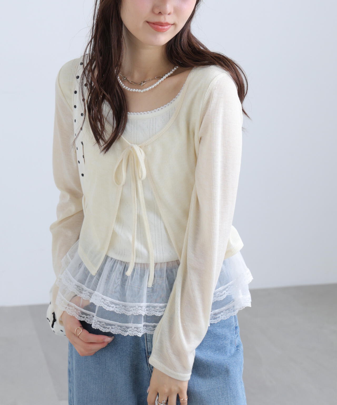 162cm 着用サイズ:FR