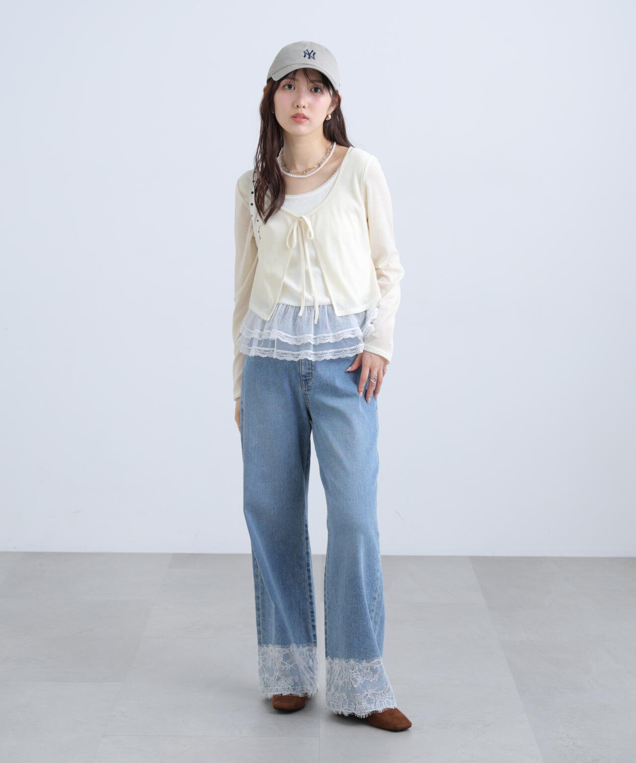 162cm 着用サイズ:FR