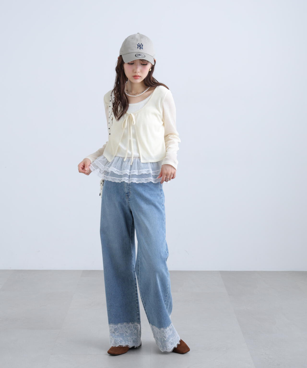 162cm 着用サイズ:FR