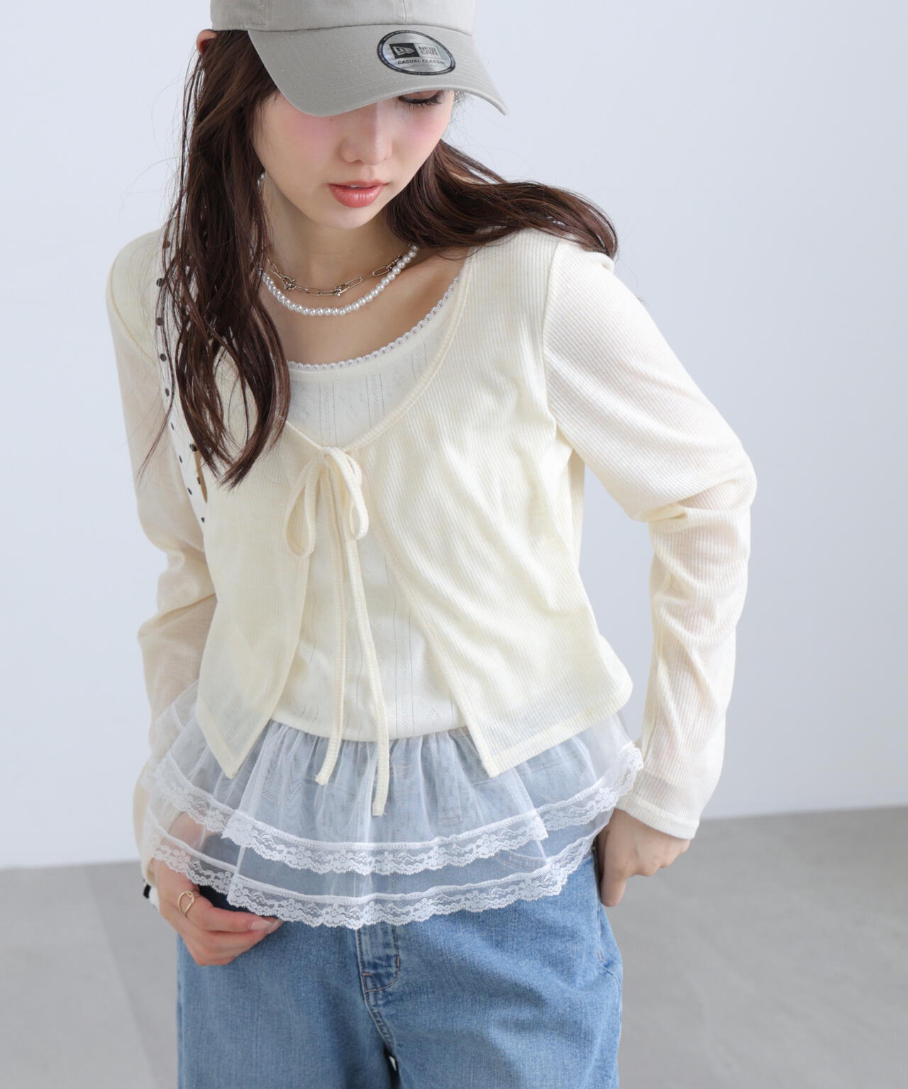162cm 着用サイズ:FR