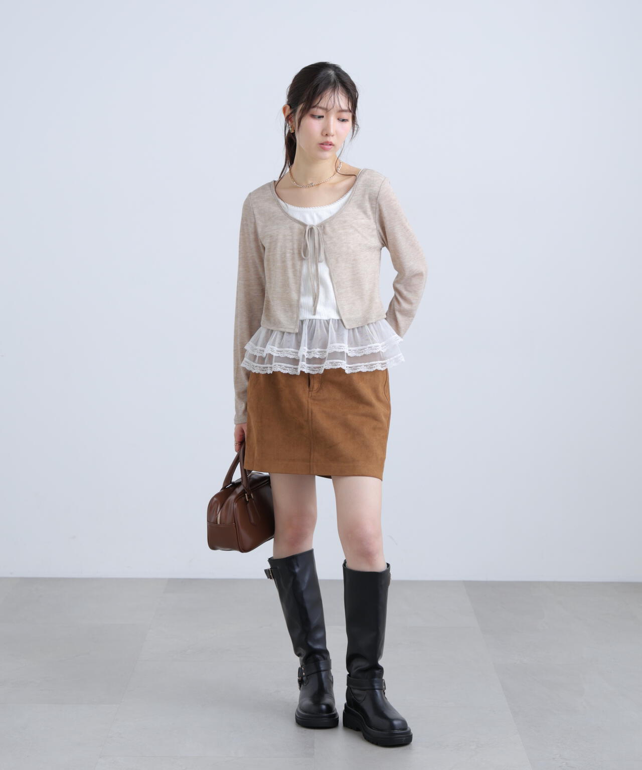 162cm 着用サイズ:FR