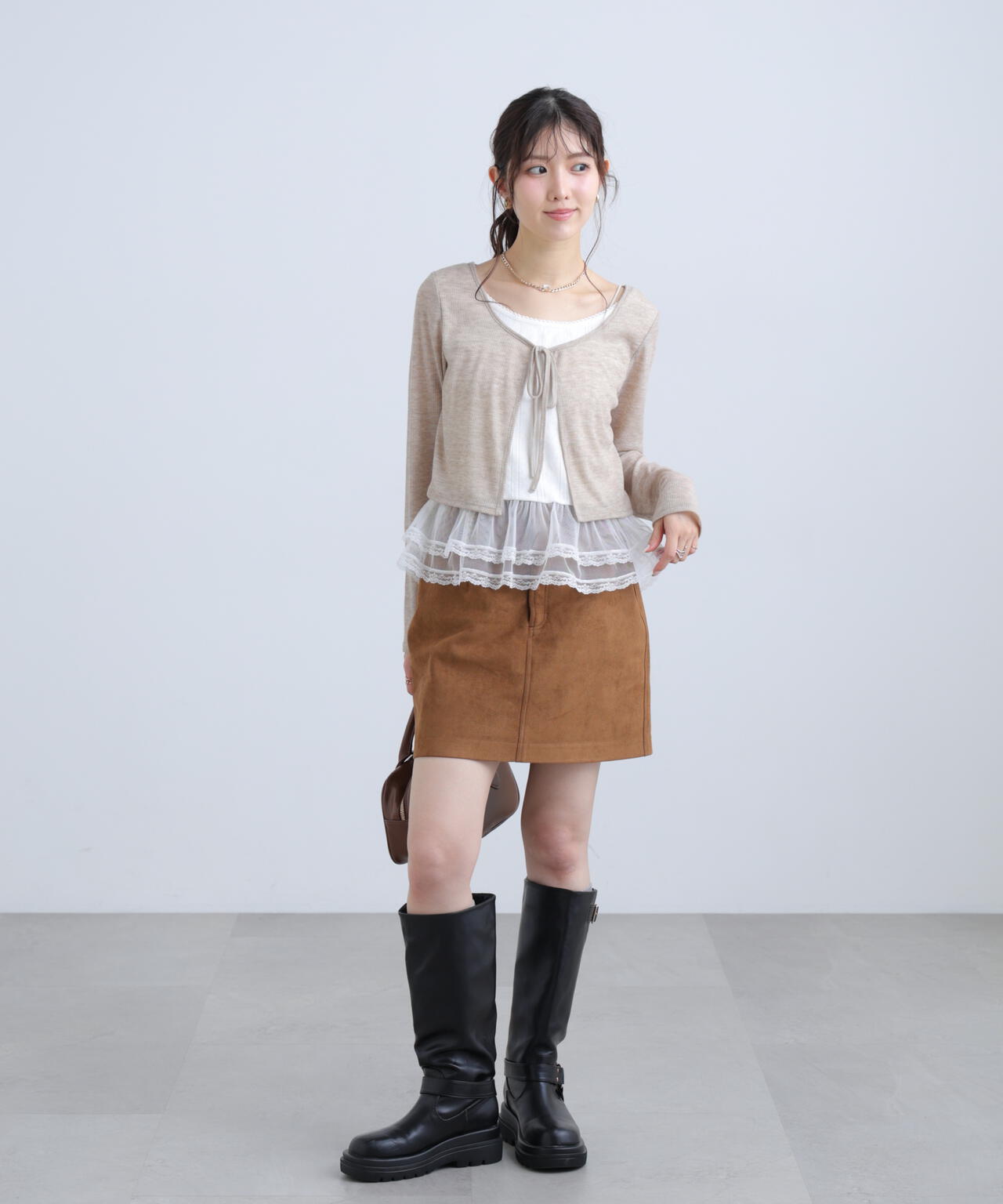162cm 着用サイズ:FR